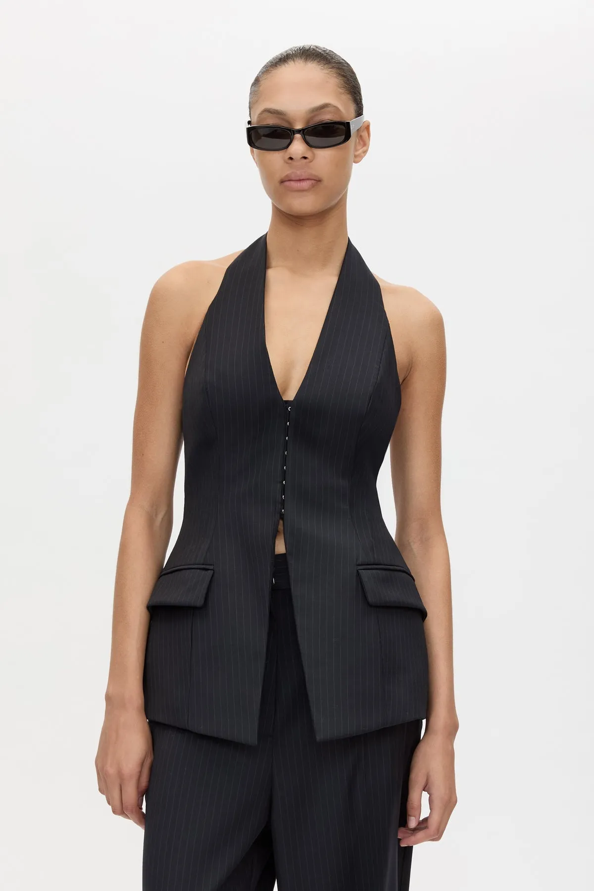 Orban Tailored Halter Top sold by camilla & marc product image thumbnail 2