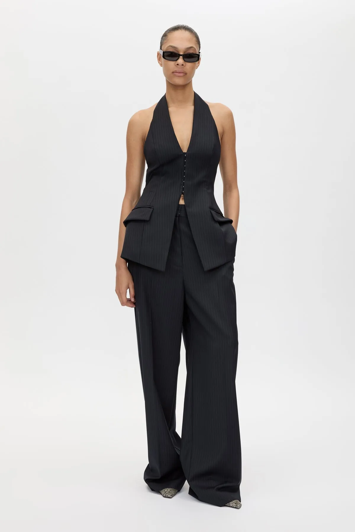 Orban Tailored Halter Top sold by camilla & marc product image thumbnail 3
