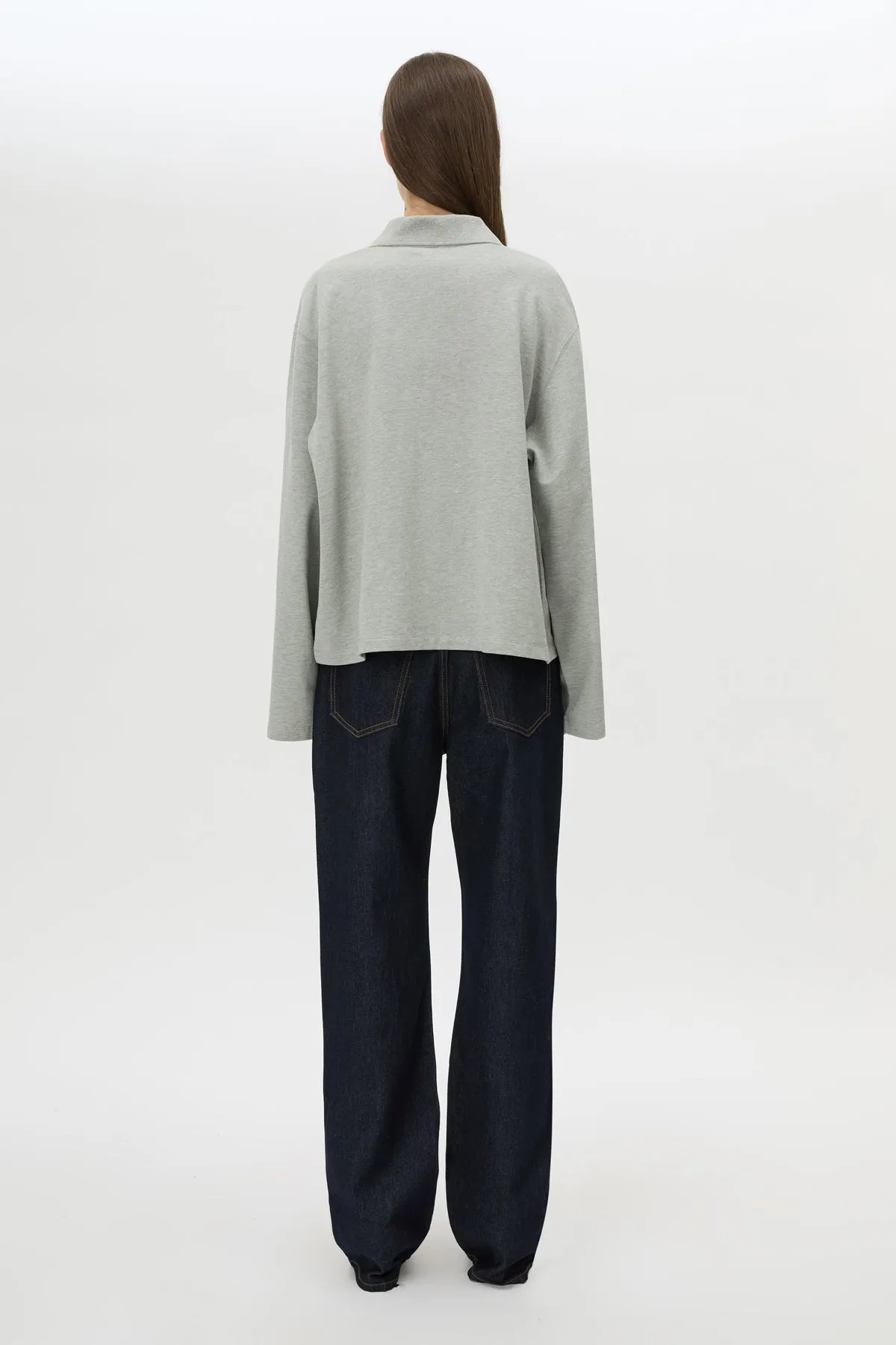 Moreno Long Sleeve Polo Top sold by camilla & marc product image thumbnail 5