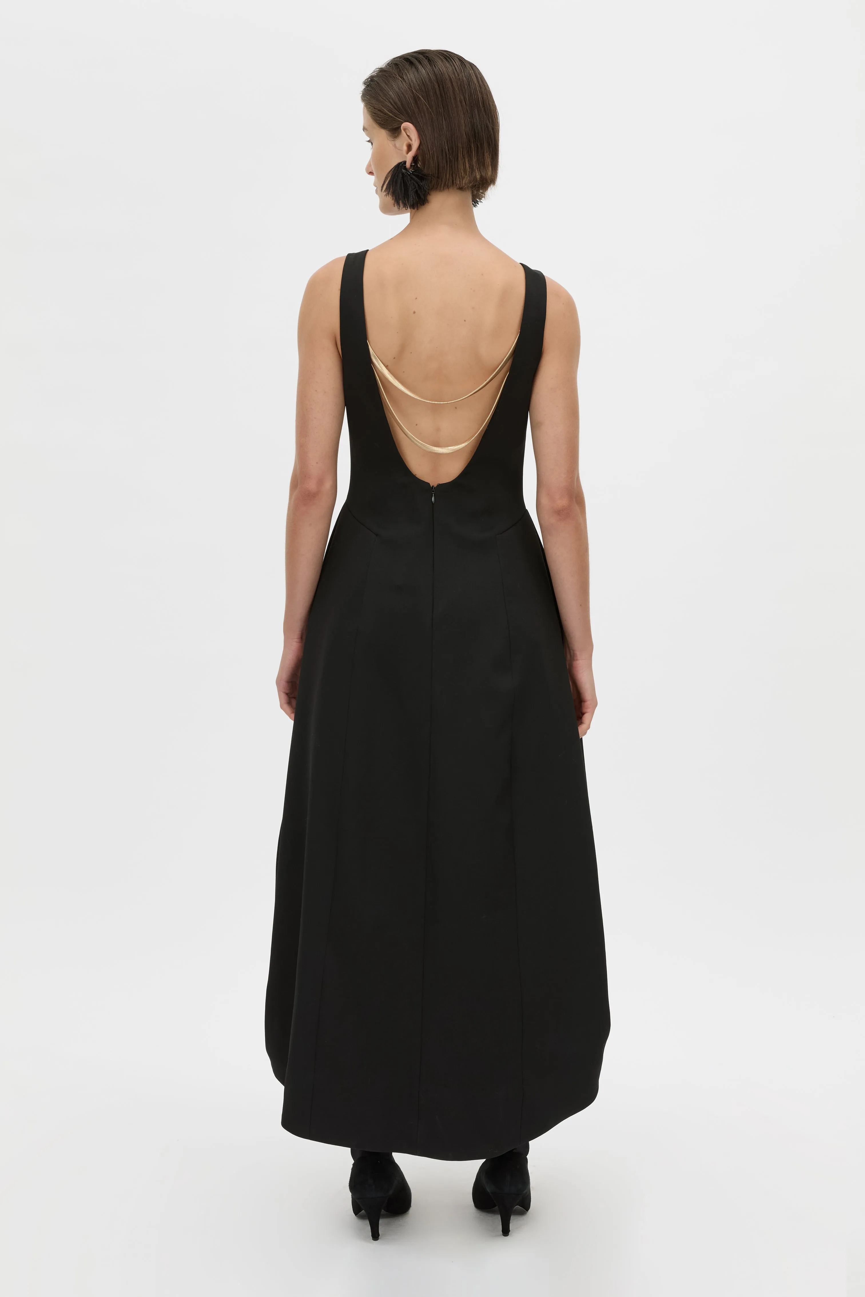Helix Back Detail Midi Dress sold by camilla & marc product image thumbnail 5