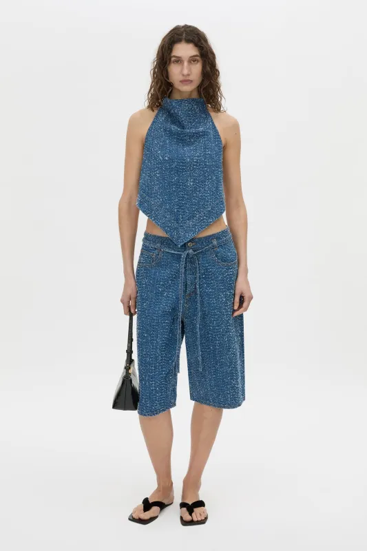Eleni Denim Top made by camilla & marc