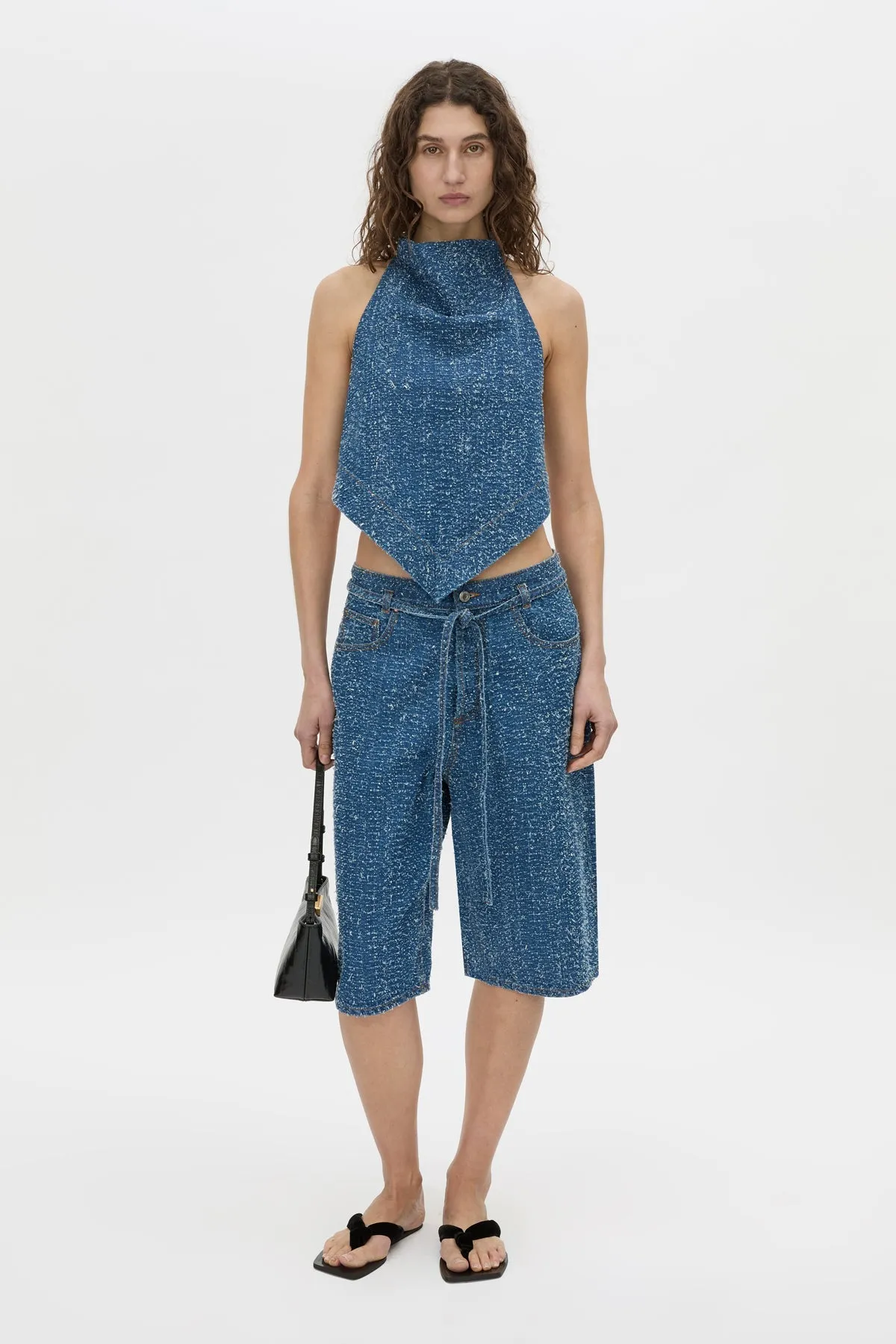 Eleni Denim Top sold by camilla & marc