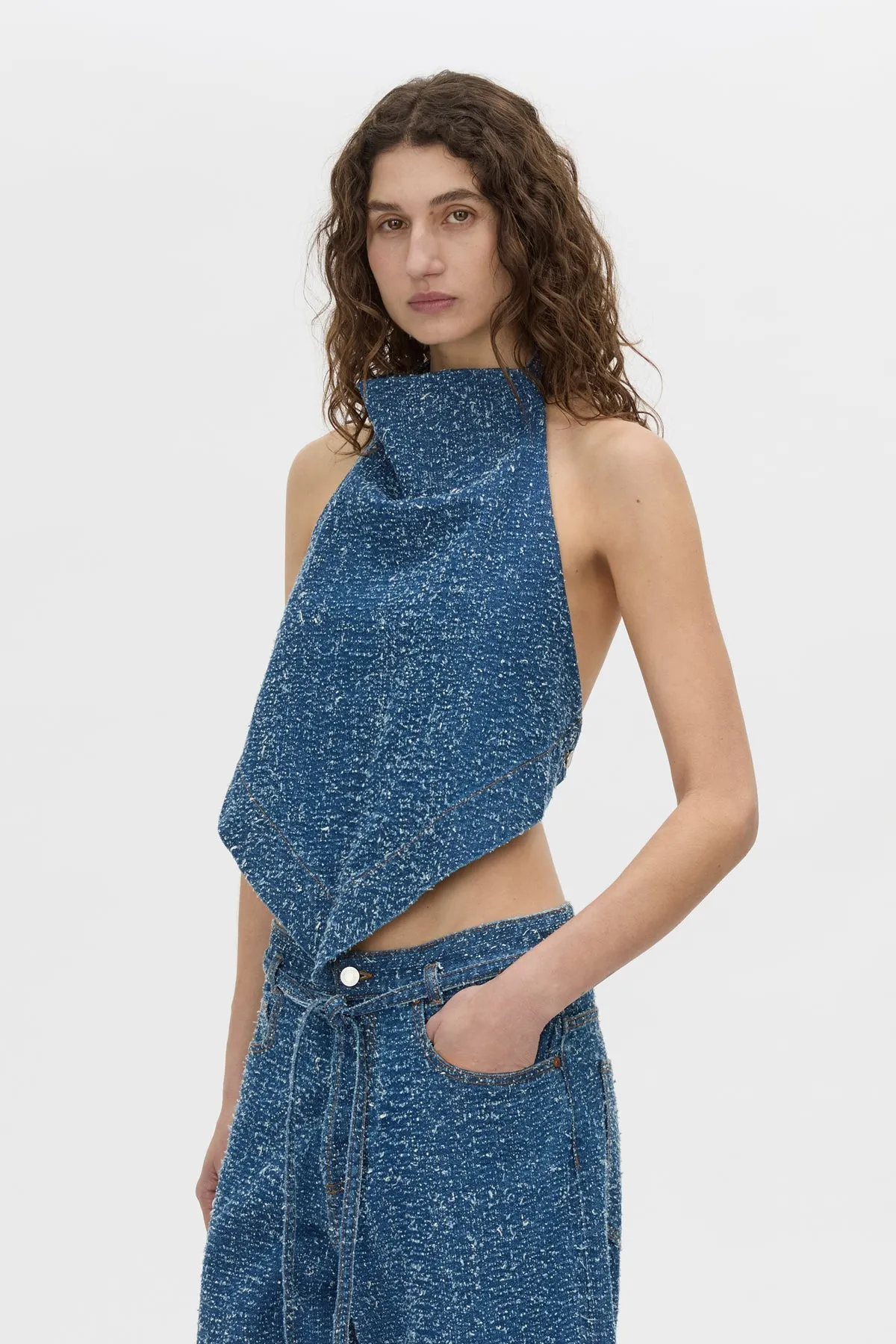 Eleni Denim Top sold by camilla & marc product image thumbnail 2