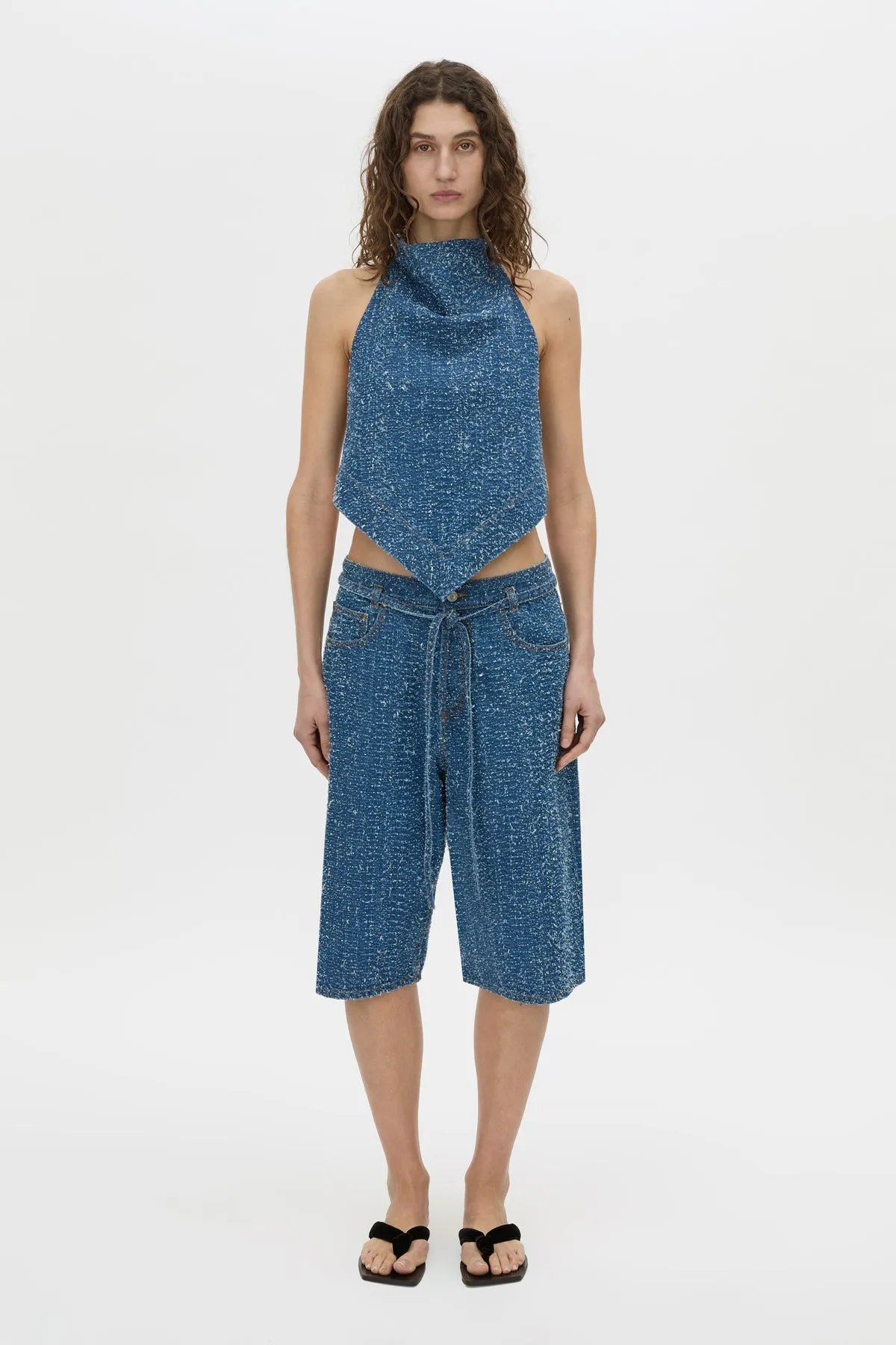 Eleni Denim Top sold by camilla & marc product image thumbnail 3