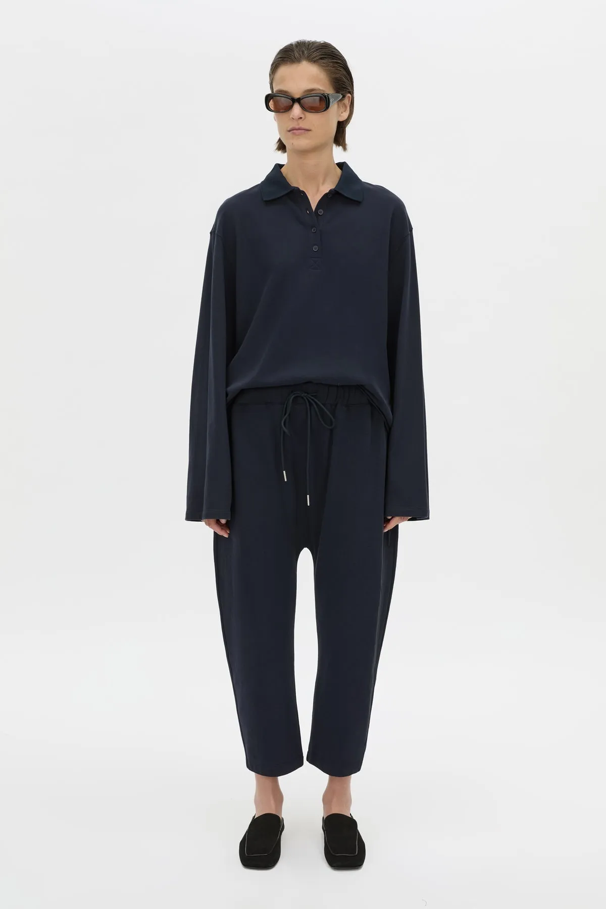 Moreno Long Sleeve Polo Top sold by camilla & marc product image thumbnail 3