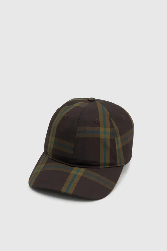 Winton Check Logo Cap made by camilla & marc