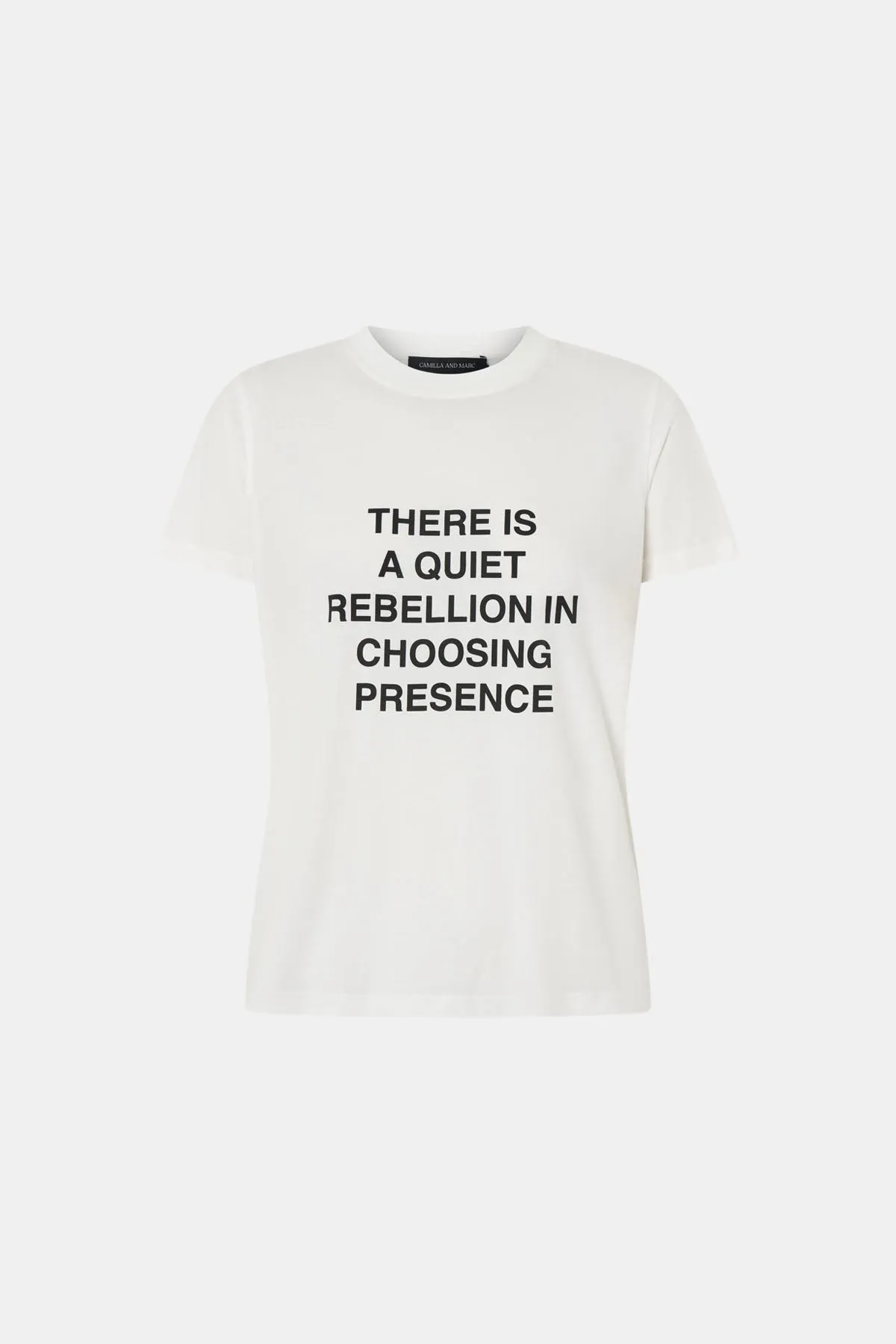 Lucinda Fitted Graphic Tee sold by camilla & marc