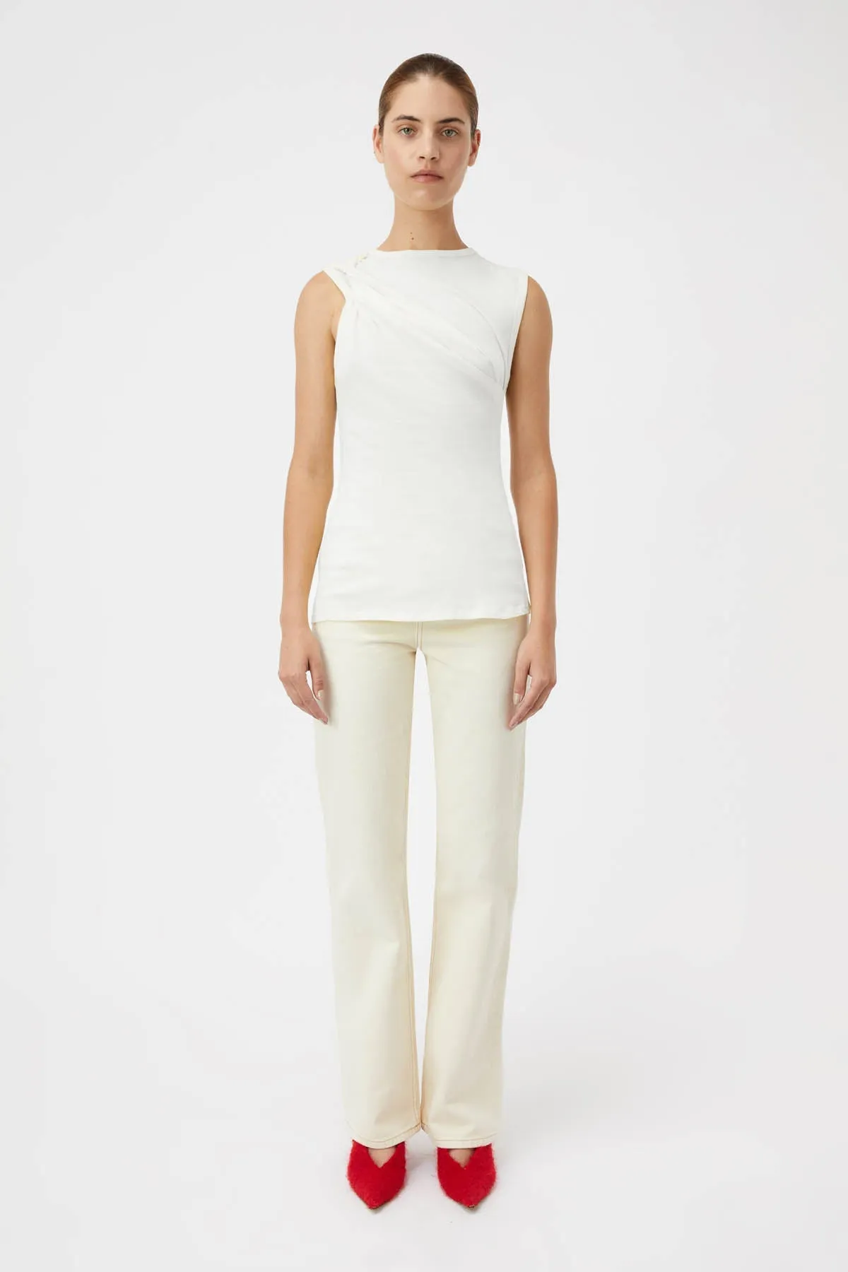 Zella Twist Tank sold by camilla & marc