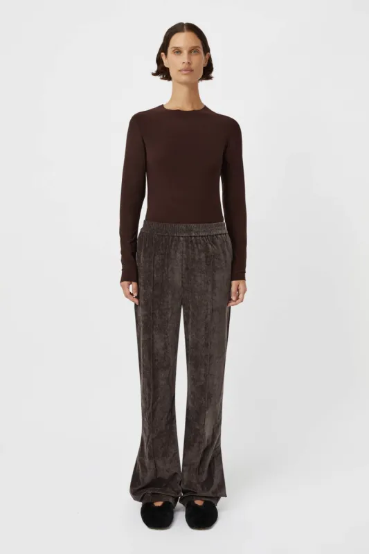 Aneta Velour Track Pant sold by camilla & marc