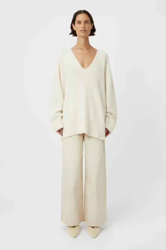 Lenora Deep V Jumper sold by camilla & marc
