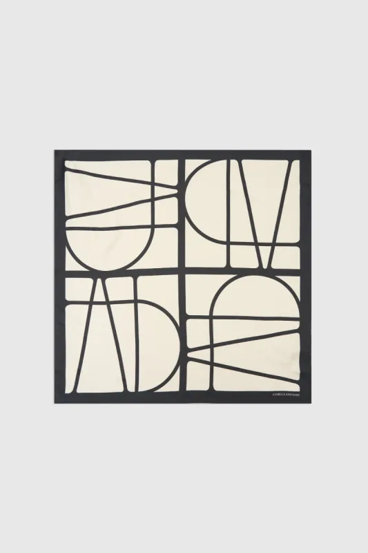 Monogram Scarf sold by camilla & marc