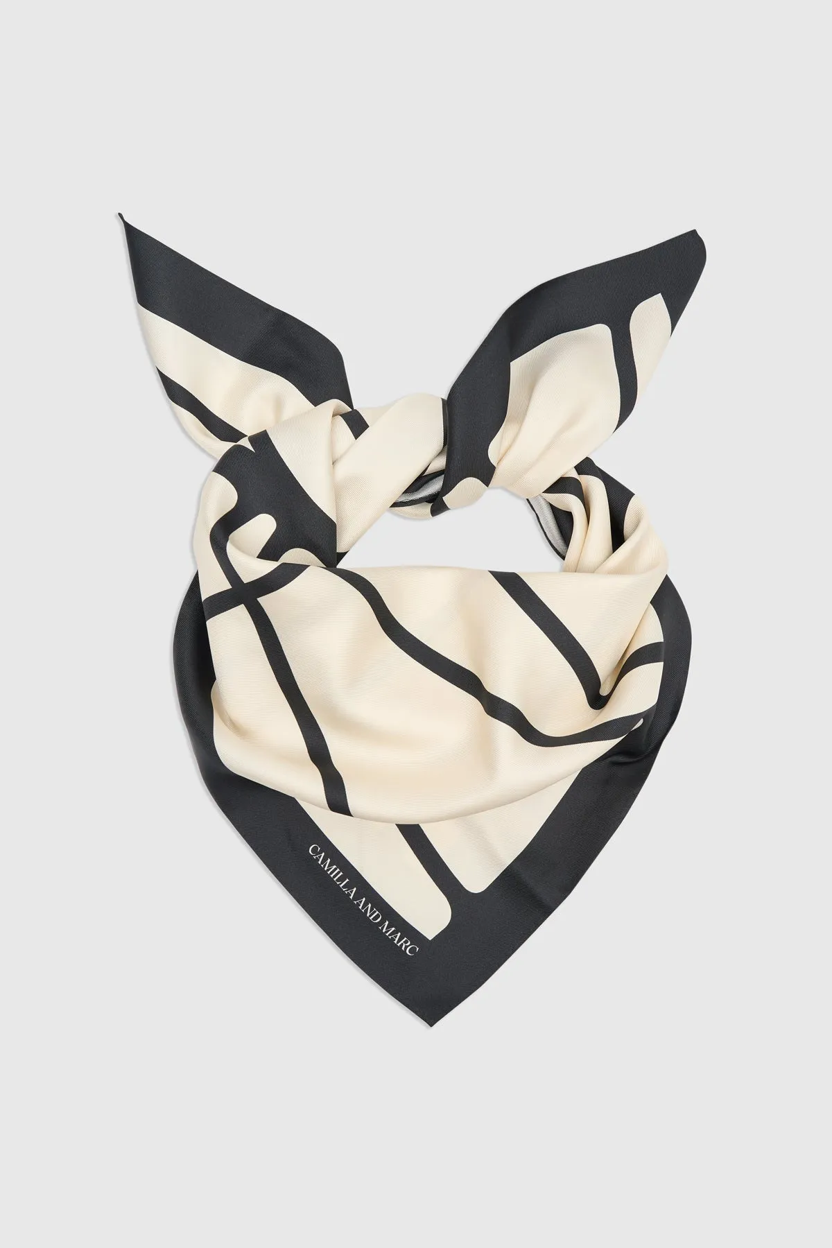 Monogram Scarf sold by camilla & marc product image thumbnail 3