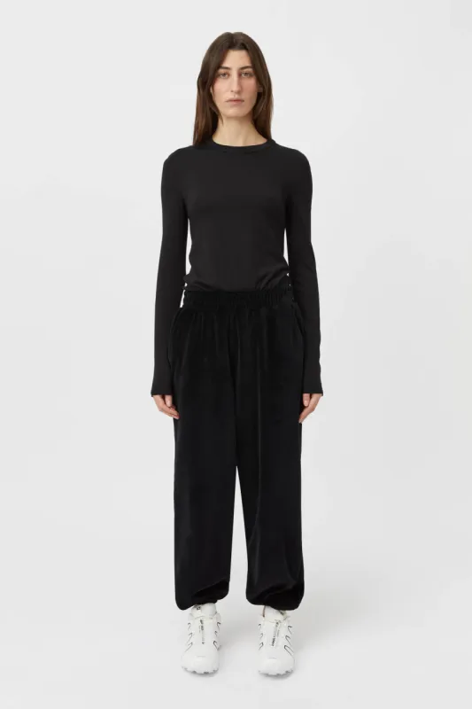 Simone Velour Trackpant sold by camilla & marc
