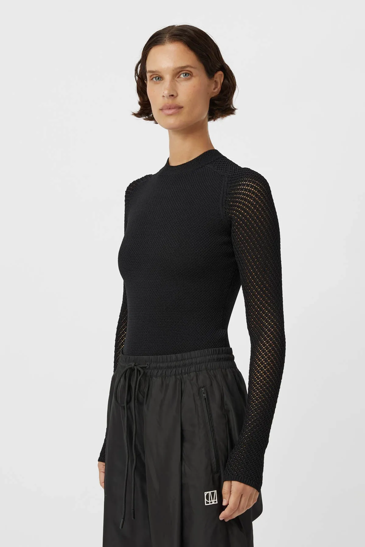 Torsade Knit Bodysuit sold by camilla & marc product image thumbnail 2