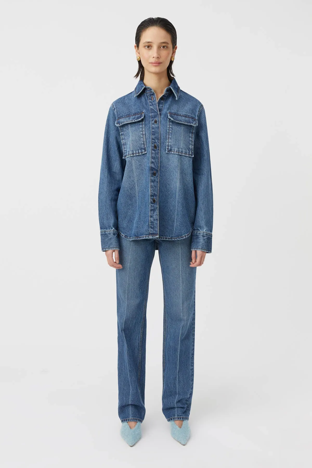 Verona Denim Shirt sold by camilla & marc