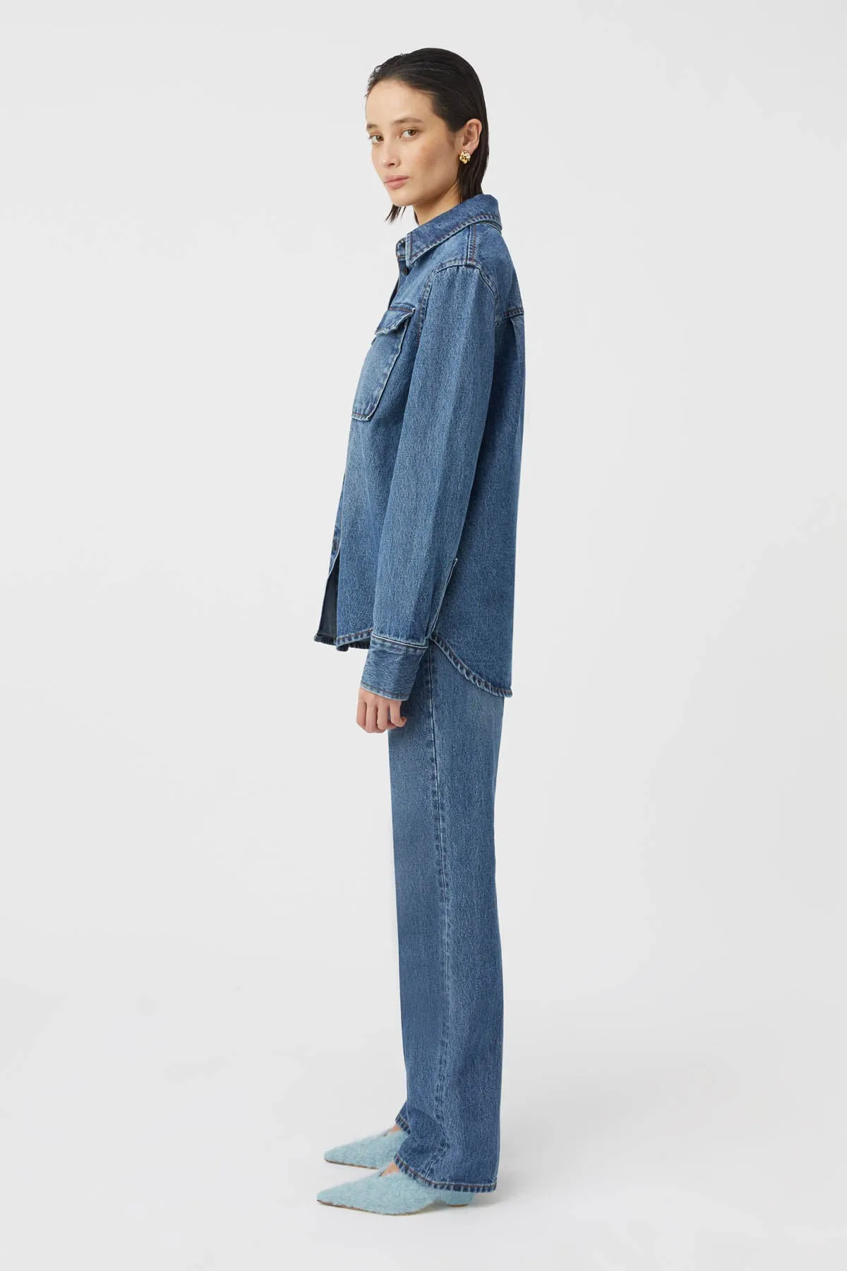 Verona Denim Shirt sold by camilla & marc product image thumbnail 3