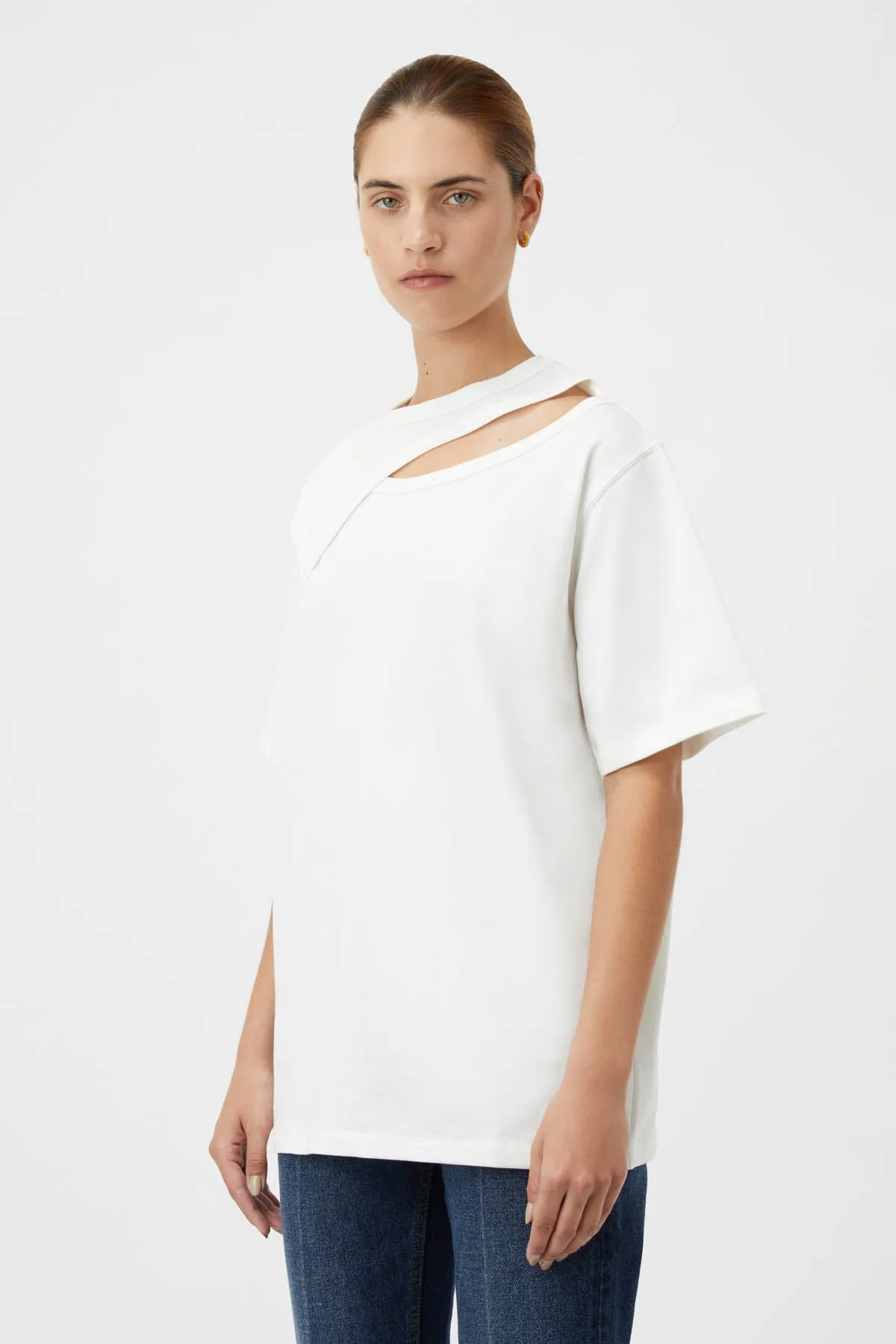 Gianna Cut Out Tee sold by camilla & marc product image thumbnail 2
