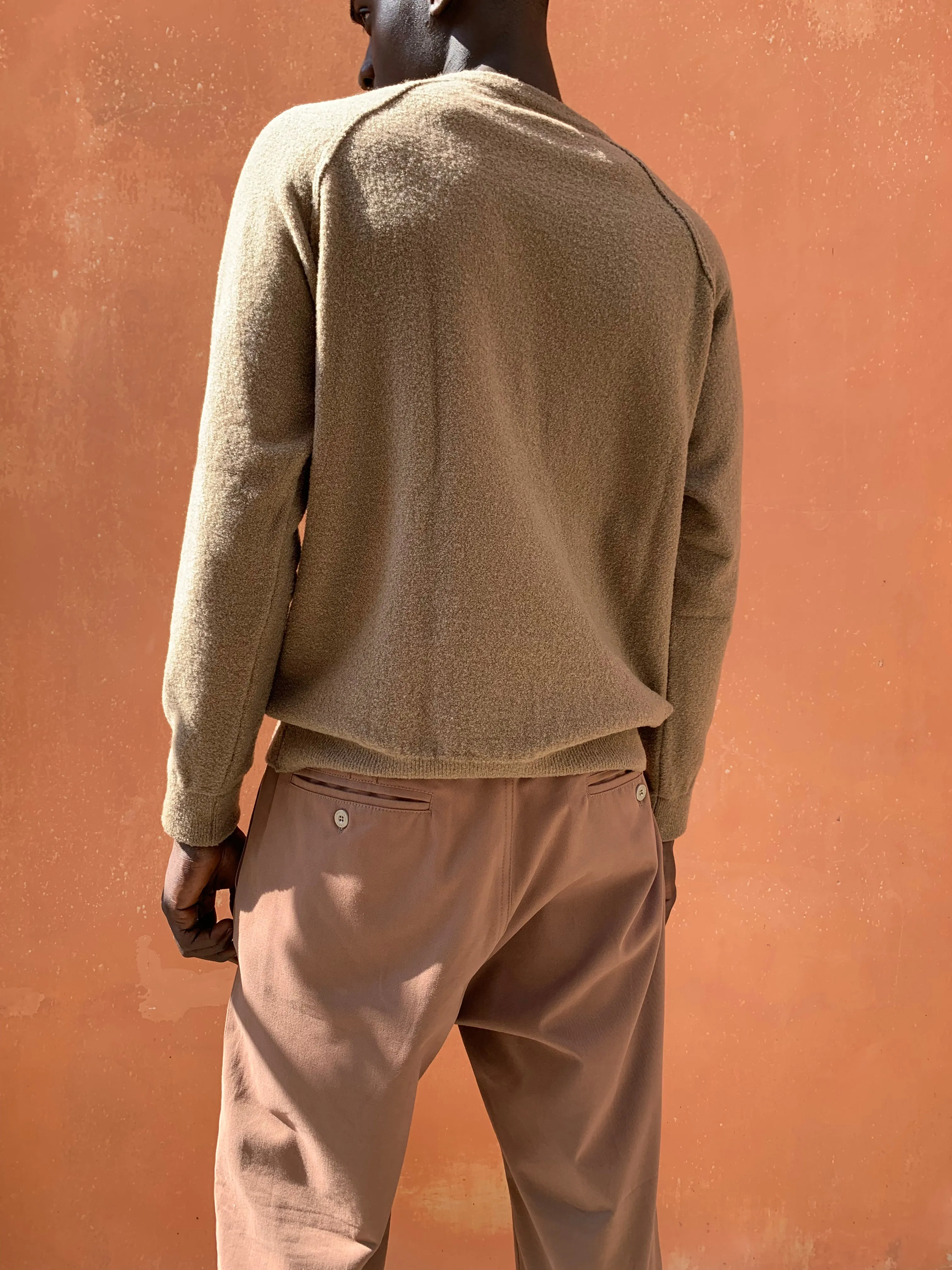Kell- CAMEL - BOUCLE' Knit Jumper Pullover sold by Camo product image thumbnail 4