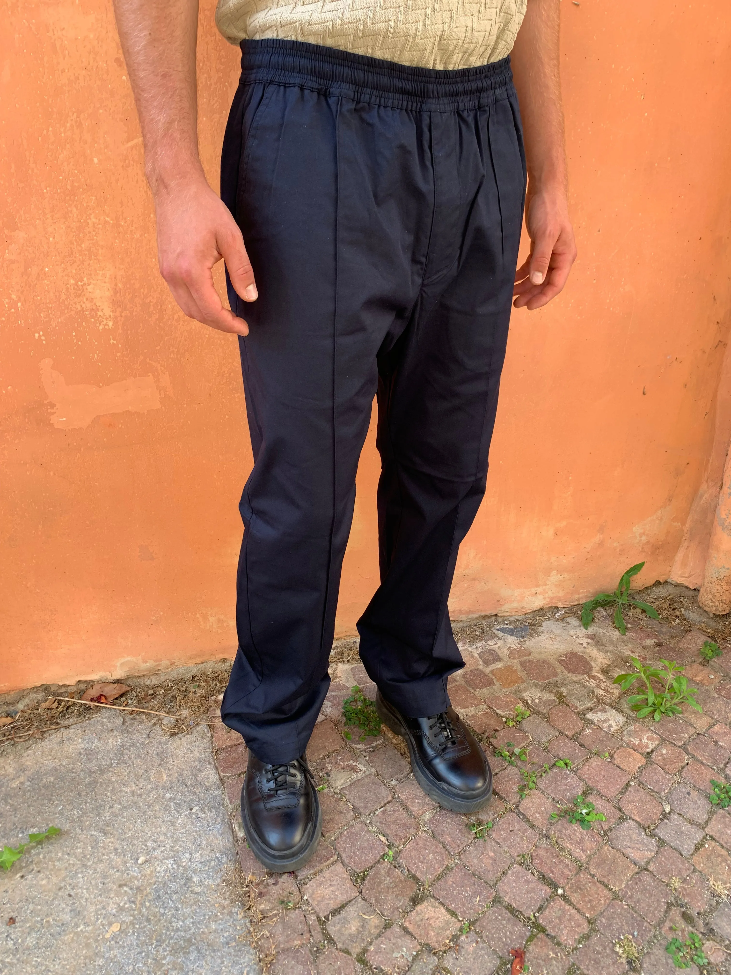 GOLIATH – NEW ELASTIC TROUSERS - Drill Cotton Navy sold by Camo product image thumbnail 3