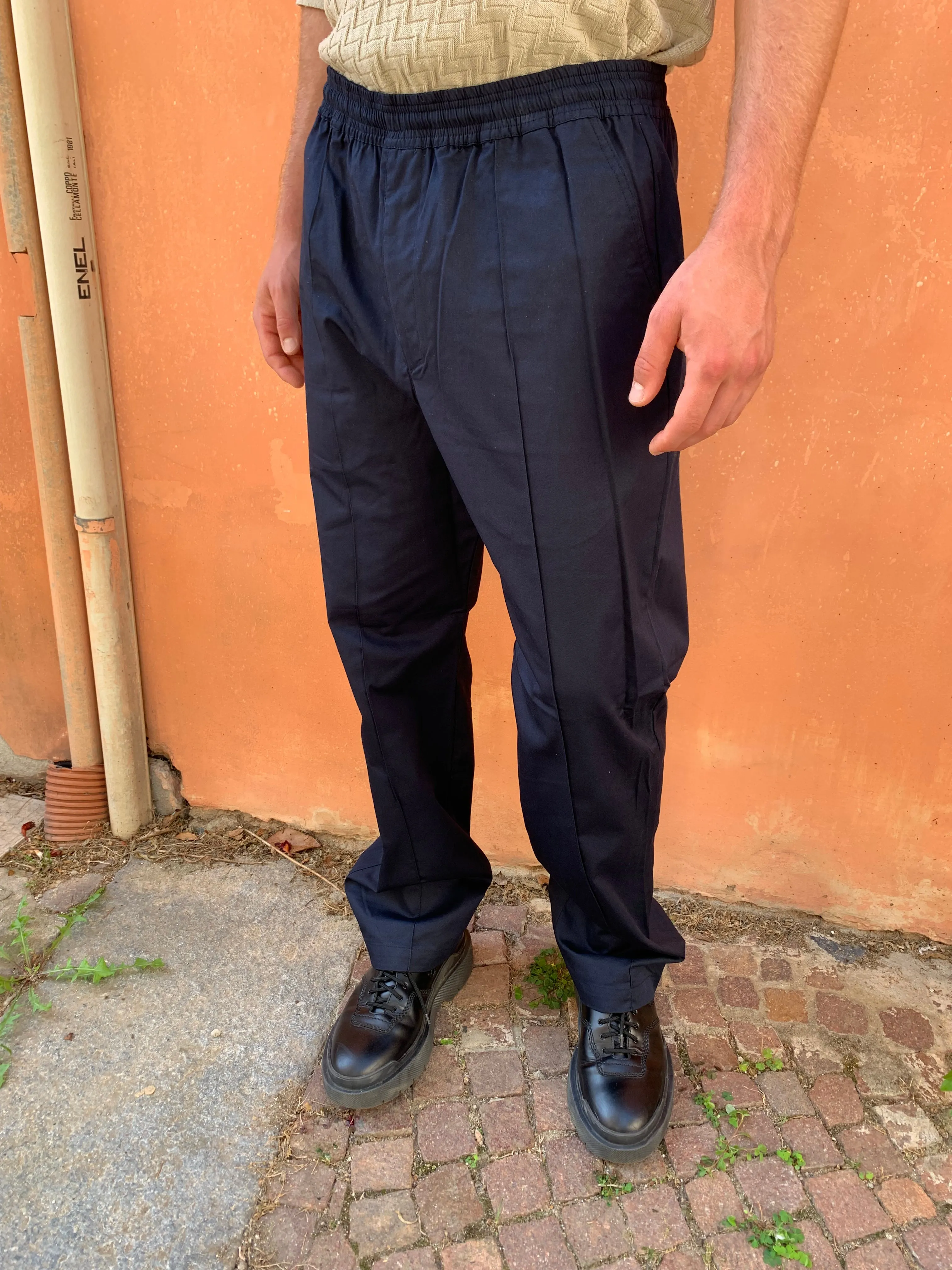 GOLIATH – NEW ELASTIC TROUSERS - Drill Cotton Navy sold by Camo product image thumbnail 4