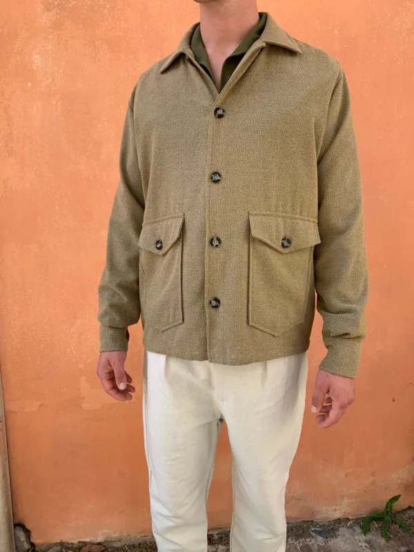 ARCHER – NEW (IP) JACKET - Special Vnw Cotton Mustard sold by Camo