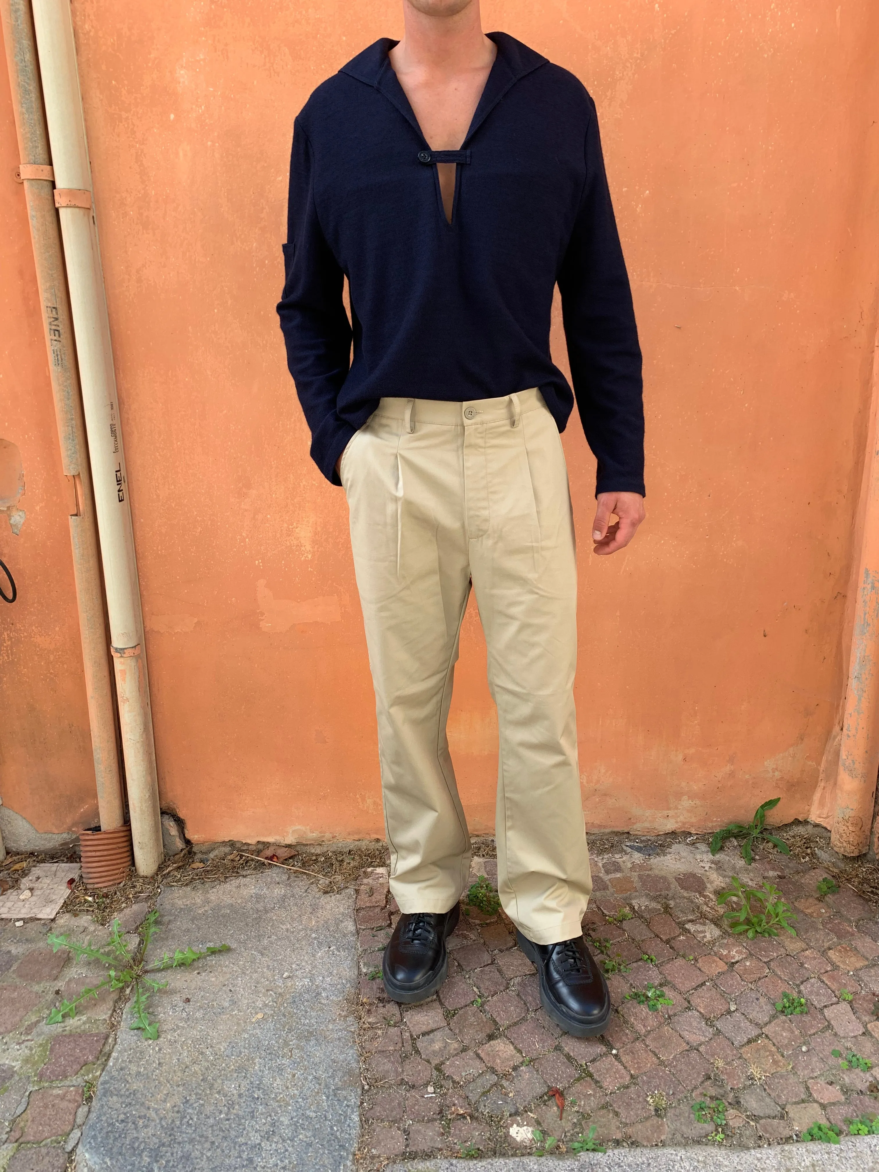 SPECTACULAR BID - AIR TROUSERS - Drill Cotton Brown sold by Camo product image thumbnail 2