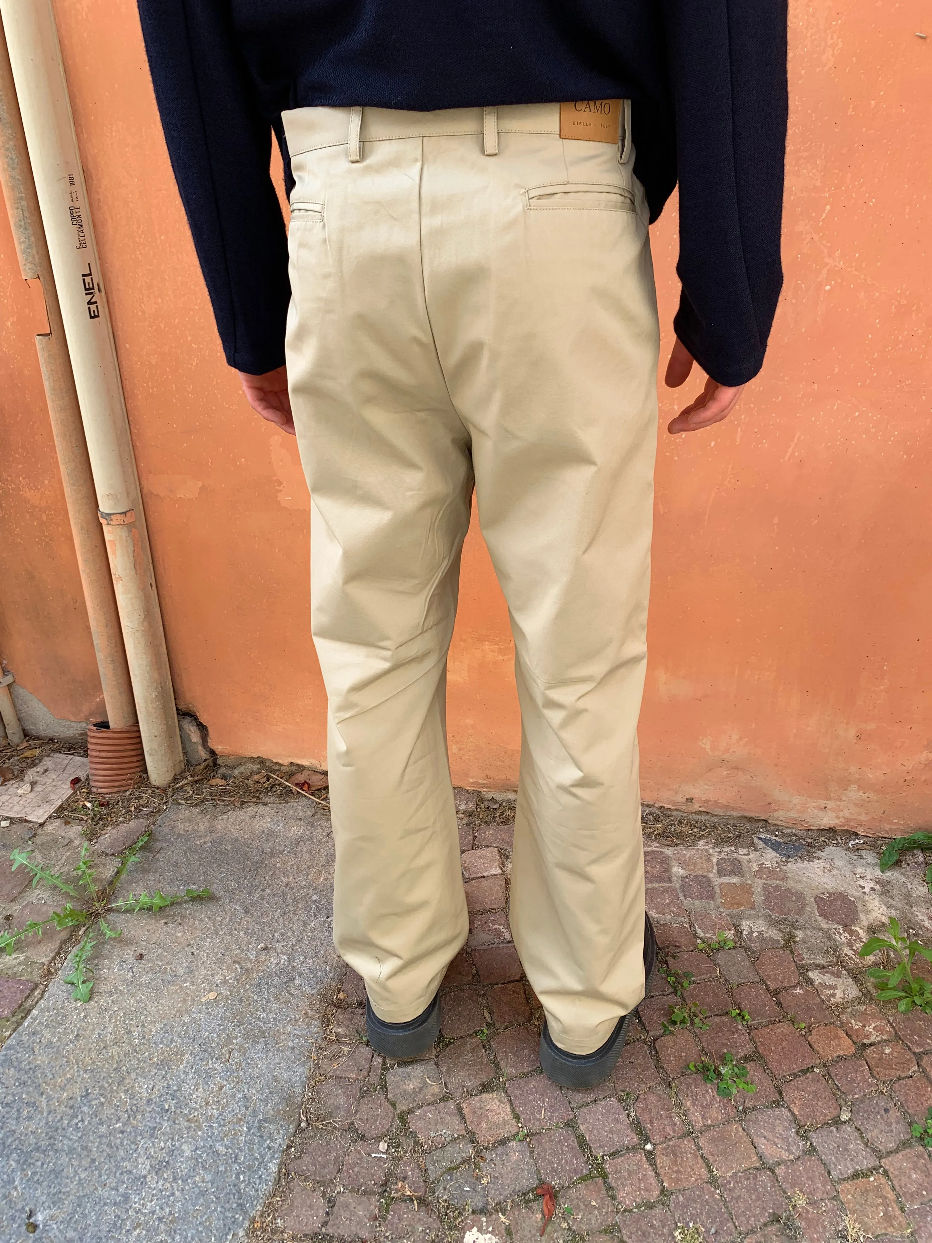 SPECTACULAR BID - AIR TROUSERS - Drill Cotton Brown sold by Camo product image thumbnail 5