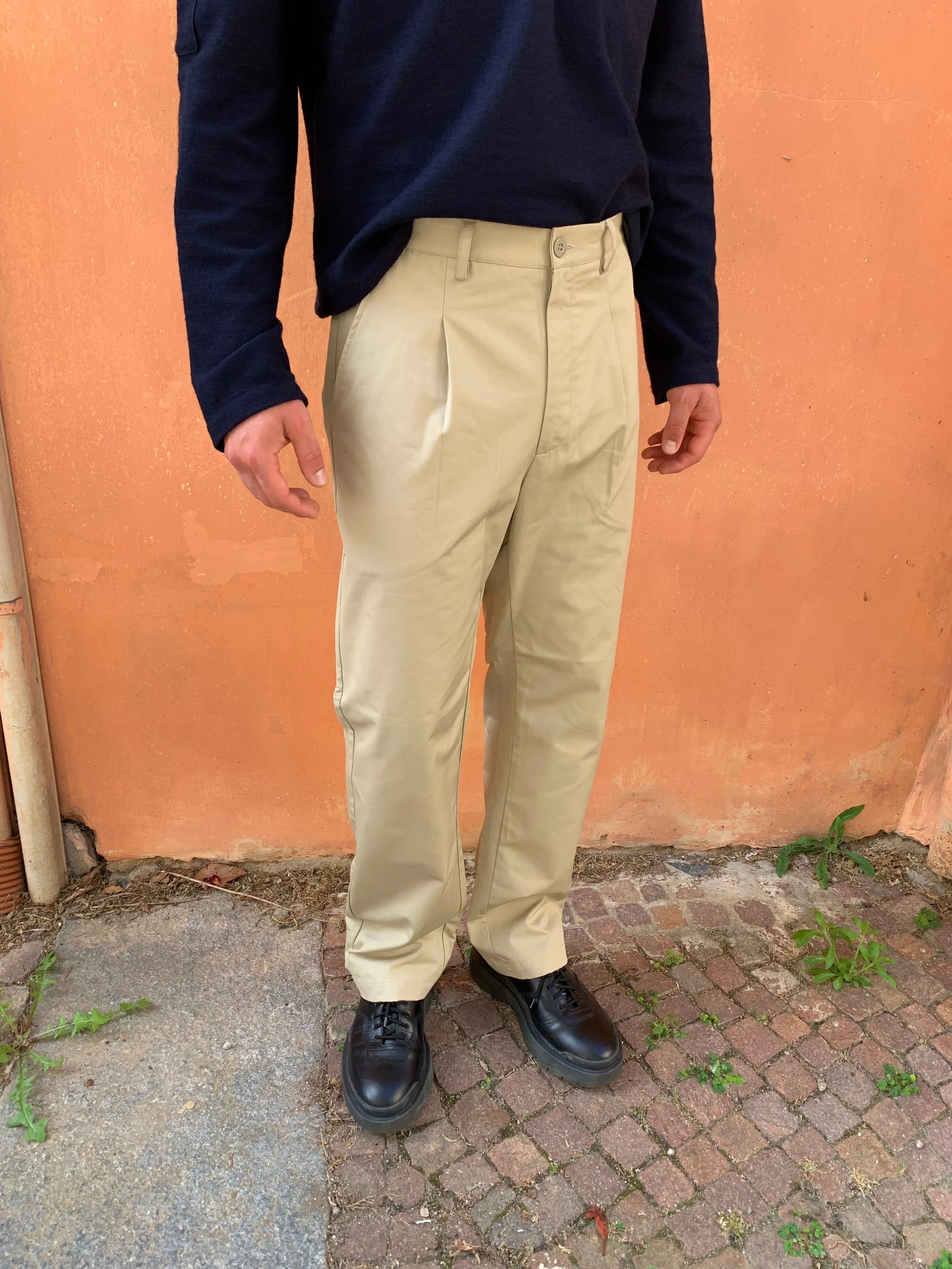 SPECTACULAR BID - AIR TROUSERS - Drill Cotton Brown sold by Camo product image thumbnail 4