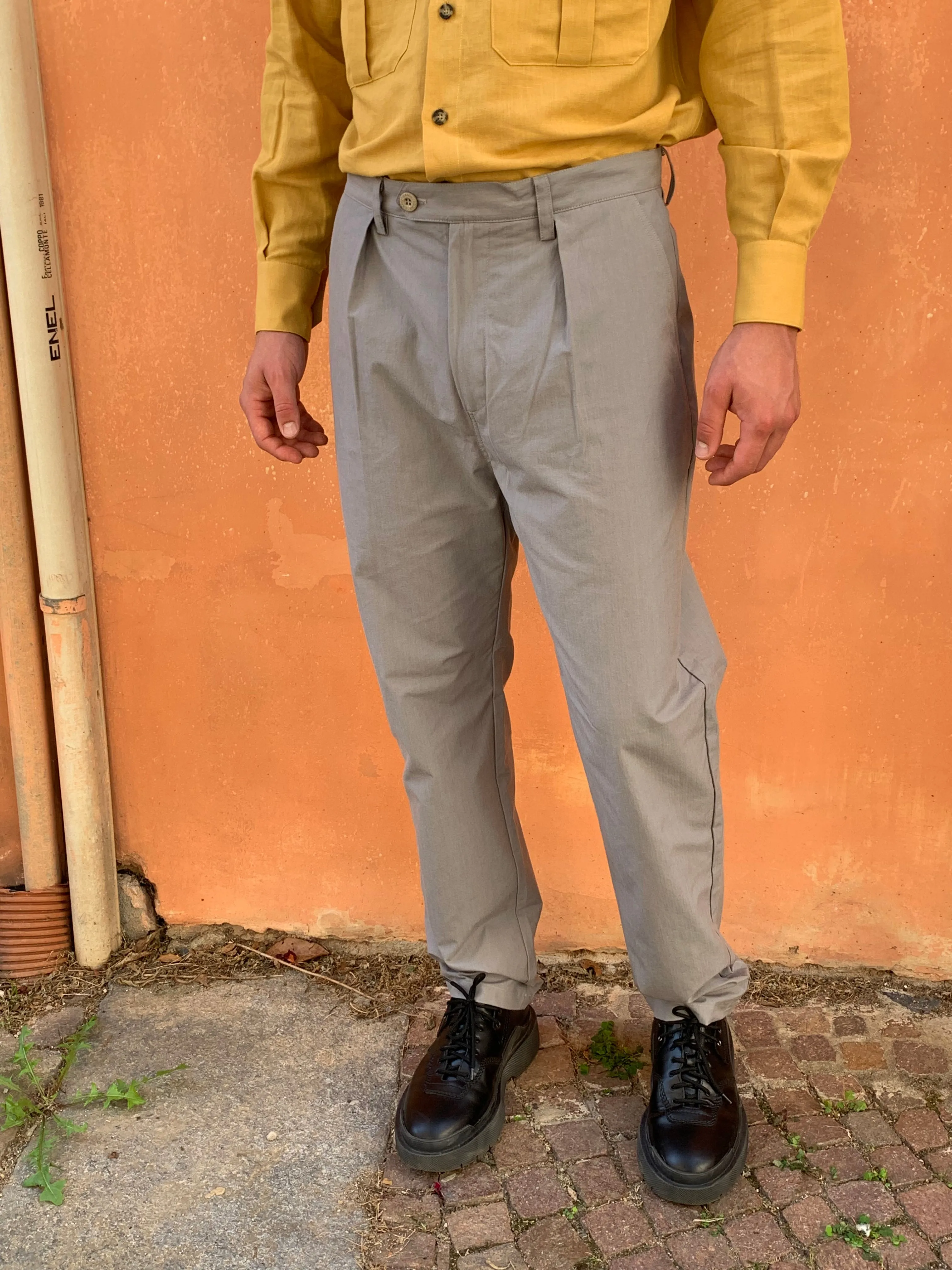 COMANCHE - CLASSIC TROUSERS - Canvas Cotton Grey sold by Camo product image thumbnail 5