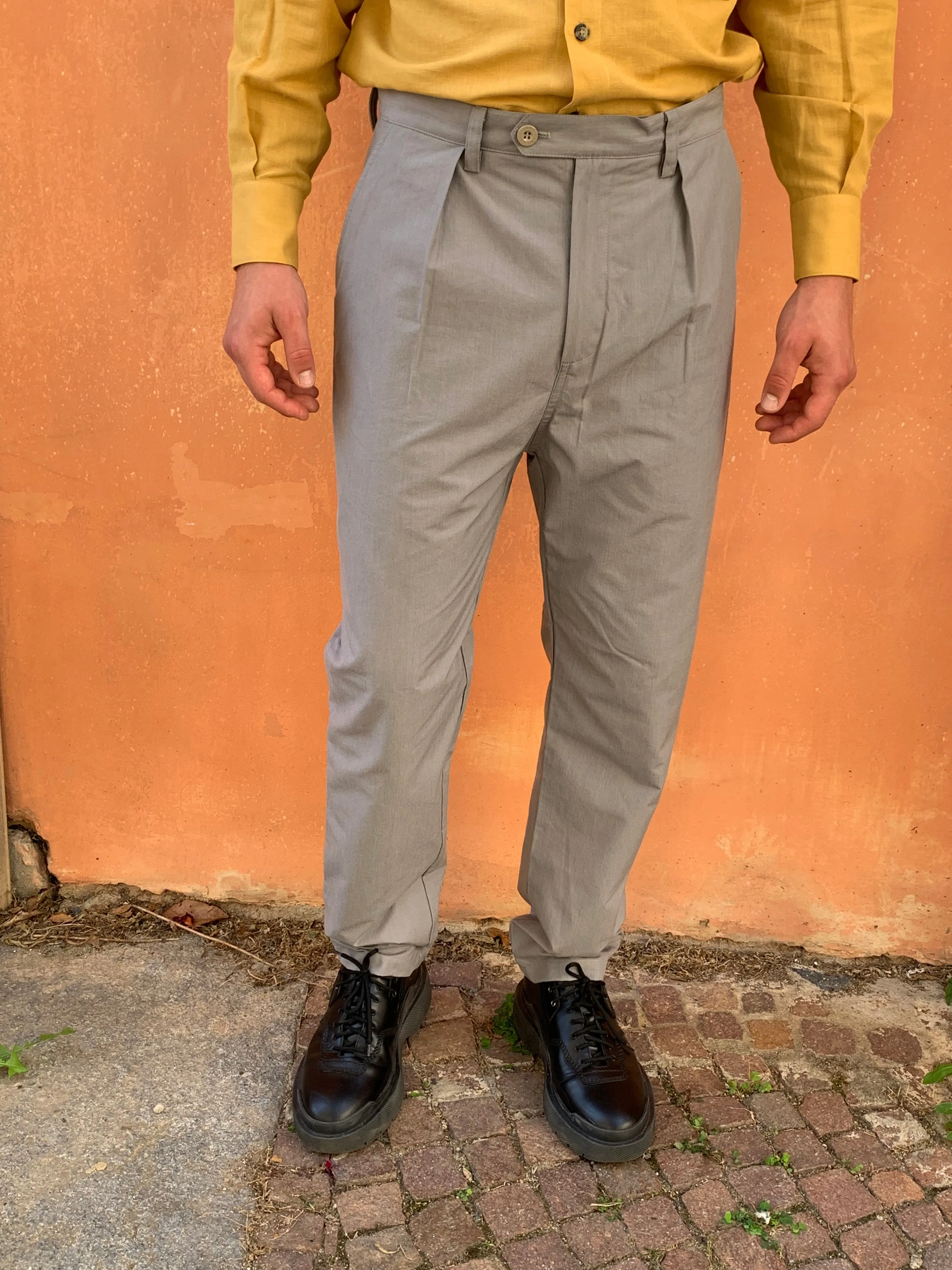 COMANCHE - CLASSIC TROUSERS - Canvas Cotton Grey sold by Camo product image thumbnail 3