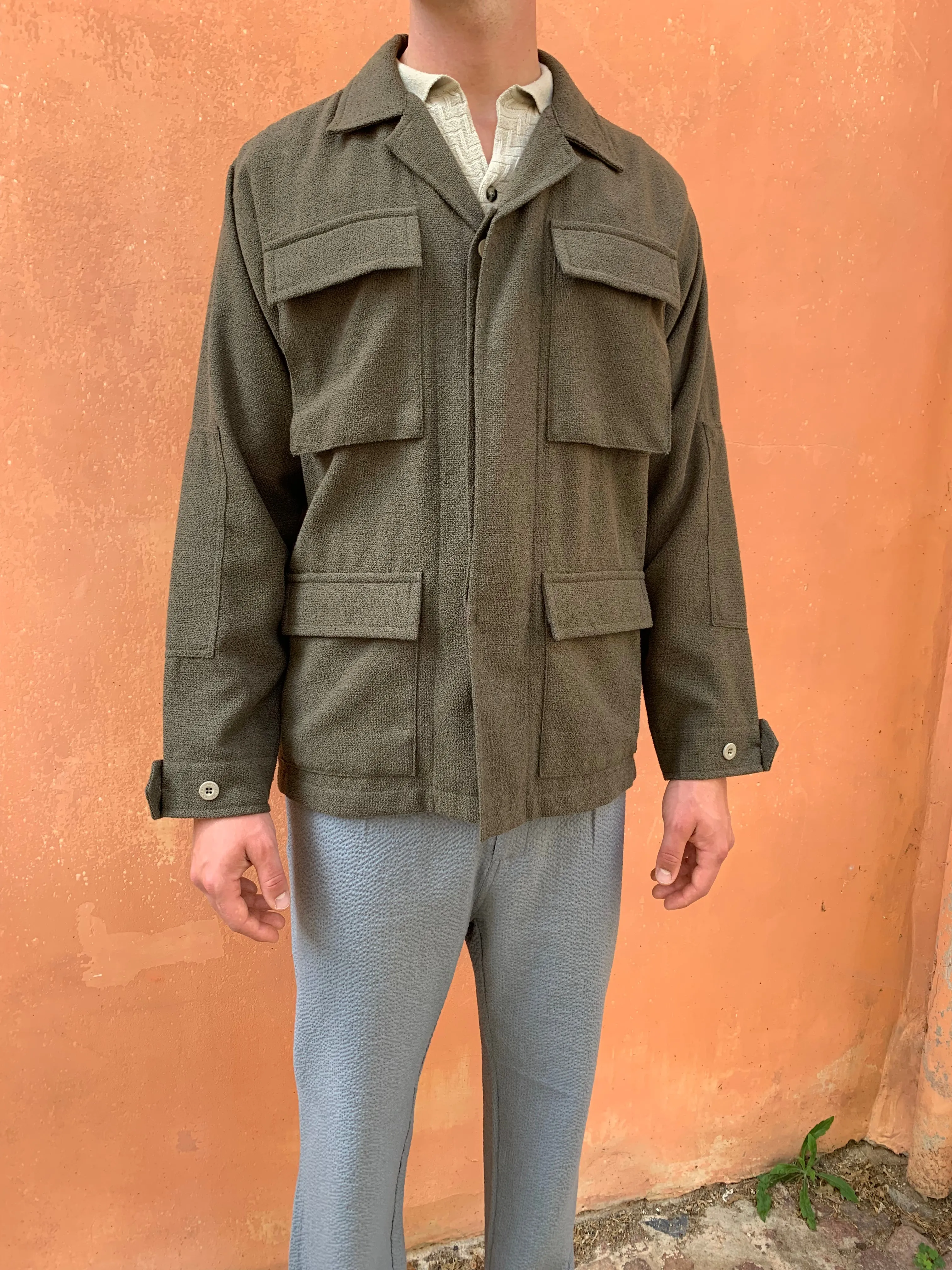 MARENGO - DESERT JACKET - Special Vnw Cotton Green sold by Camo product image thumbnail 4