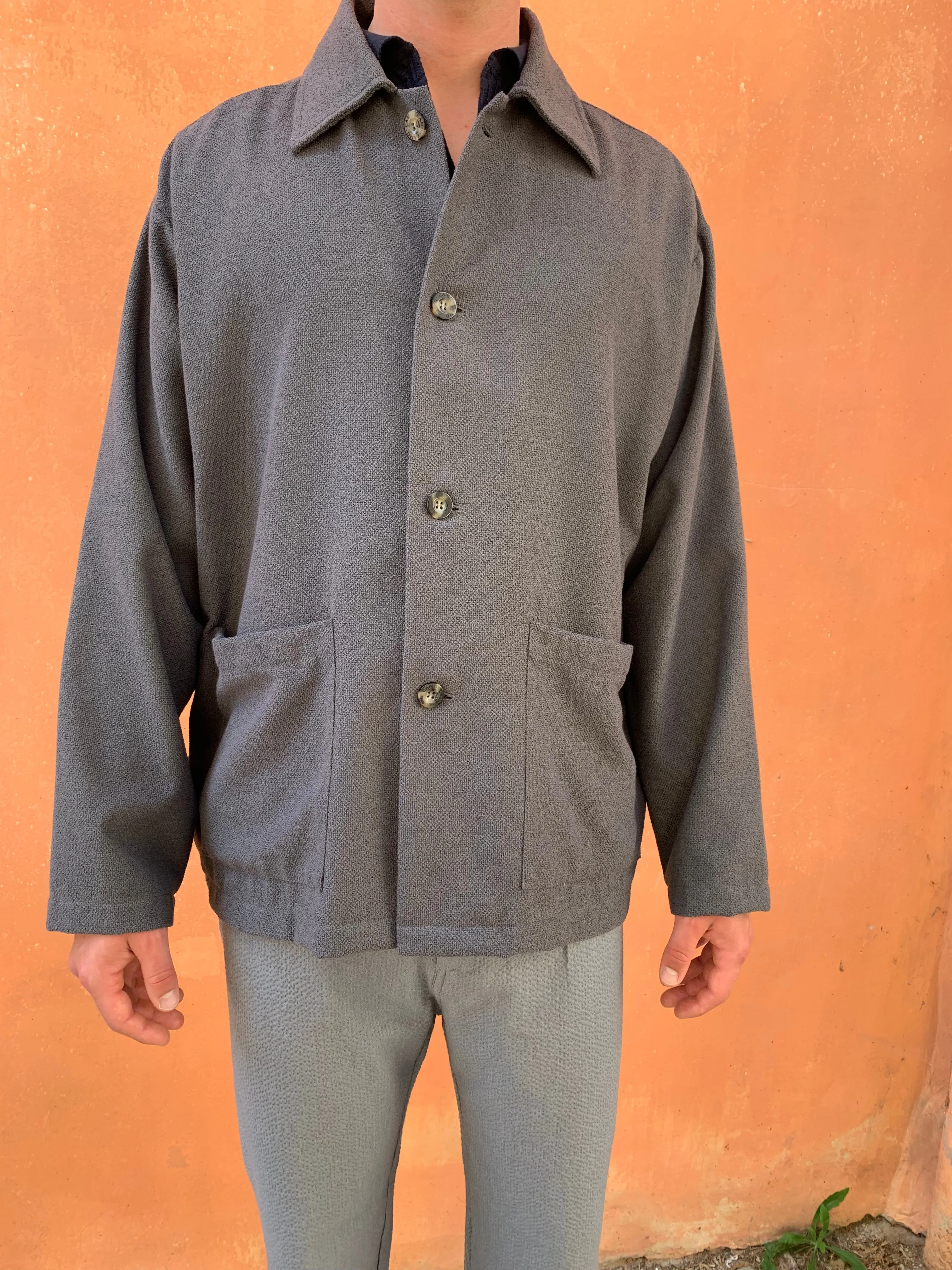 TISSERAND - AIR WIDE JACKET - Special Vnw Cotton Grey sold by Camo product image thumbnail 3