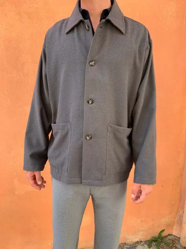 TISSERAND - AIR WIDE JACKET - Special Vnw Cotton Grey made by Camo