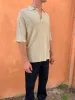 ZANE - KNIT POLO - Silk Bourette Sand sold by Camo
