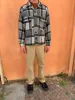 BALIO - JACKET SHIRT - Wool Check Cream sold by Camo