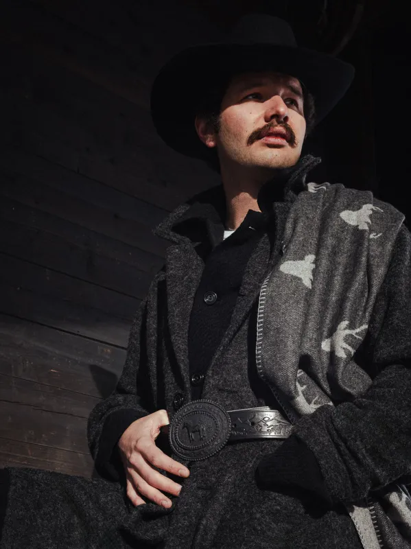 DINAMITE - LEATHER BELT- 100% ITALIAN LEATHER BLACK sold by Camo