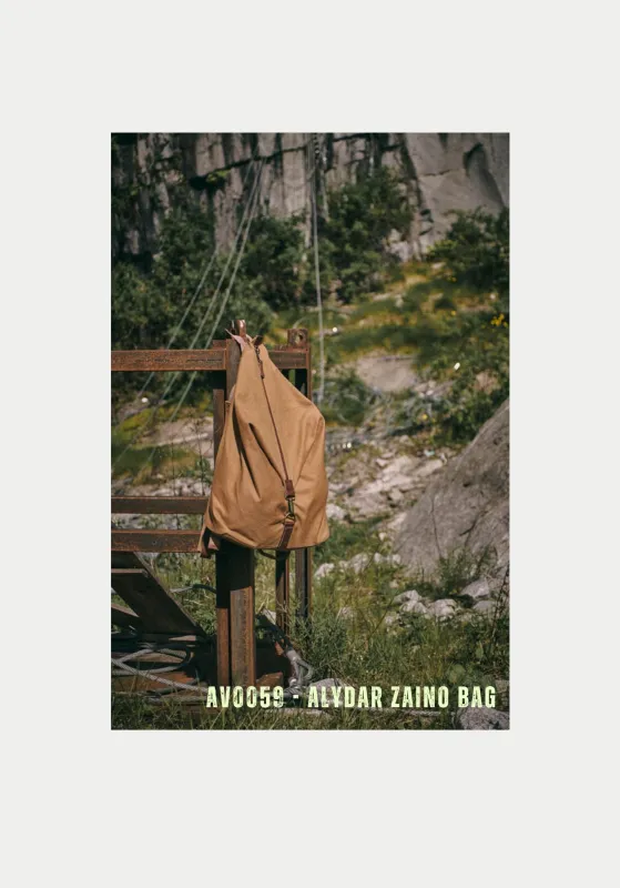 ALYDAR - ZAINO BAG - 100% ITALIAN LEATHER made by Camo