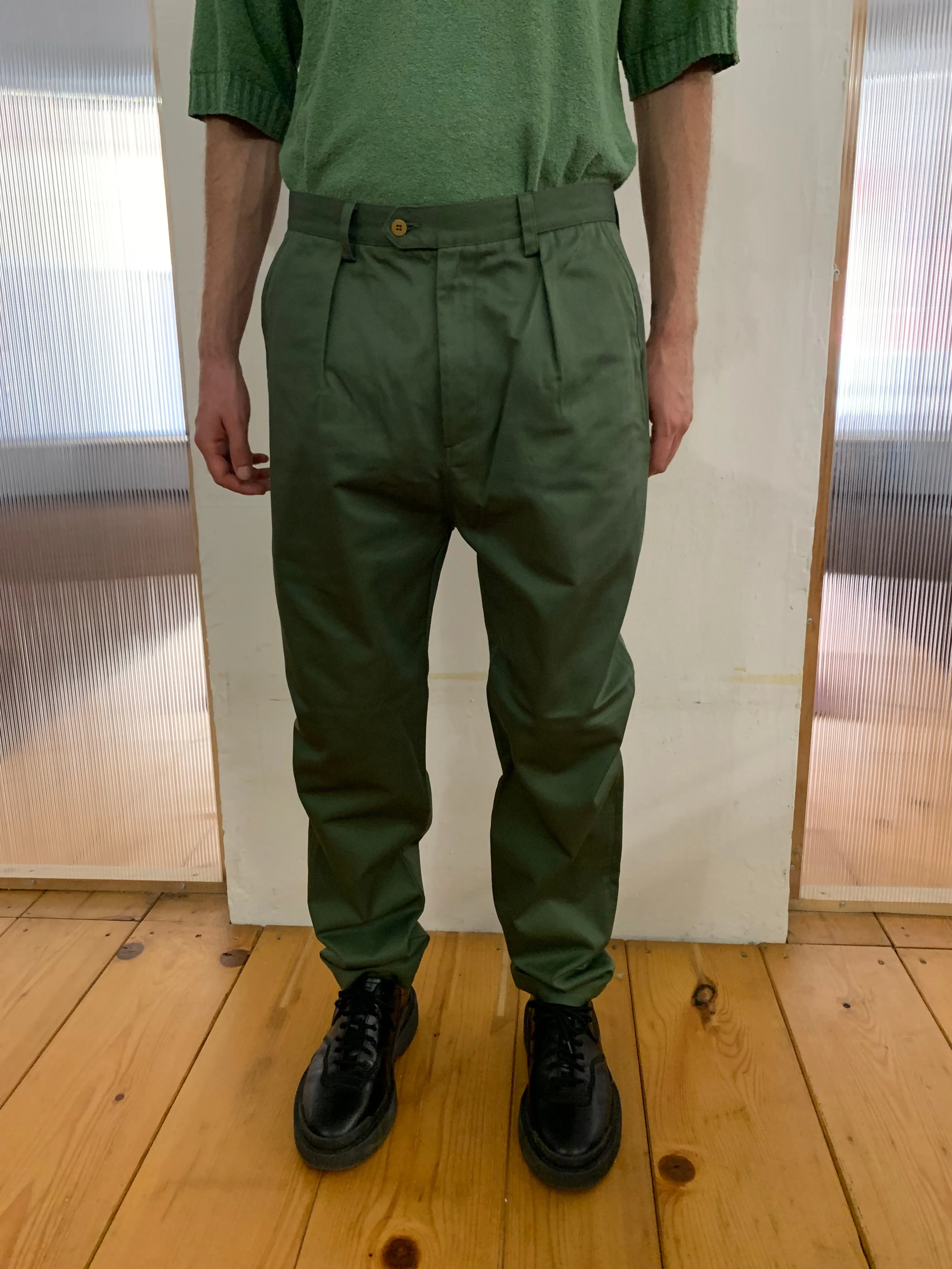 COMANCHE - CLASSIC TROUSERS - Drill Green Forest sold by Camo product image thumbnail 5