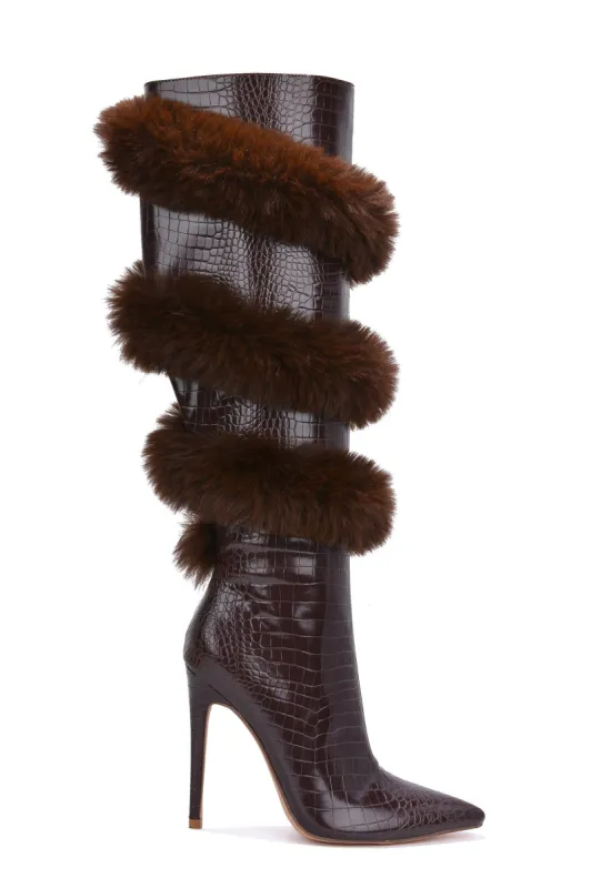 YULIA - BROWN sold by Cape Robbin