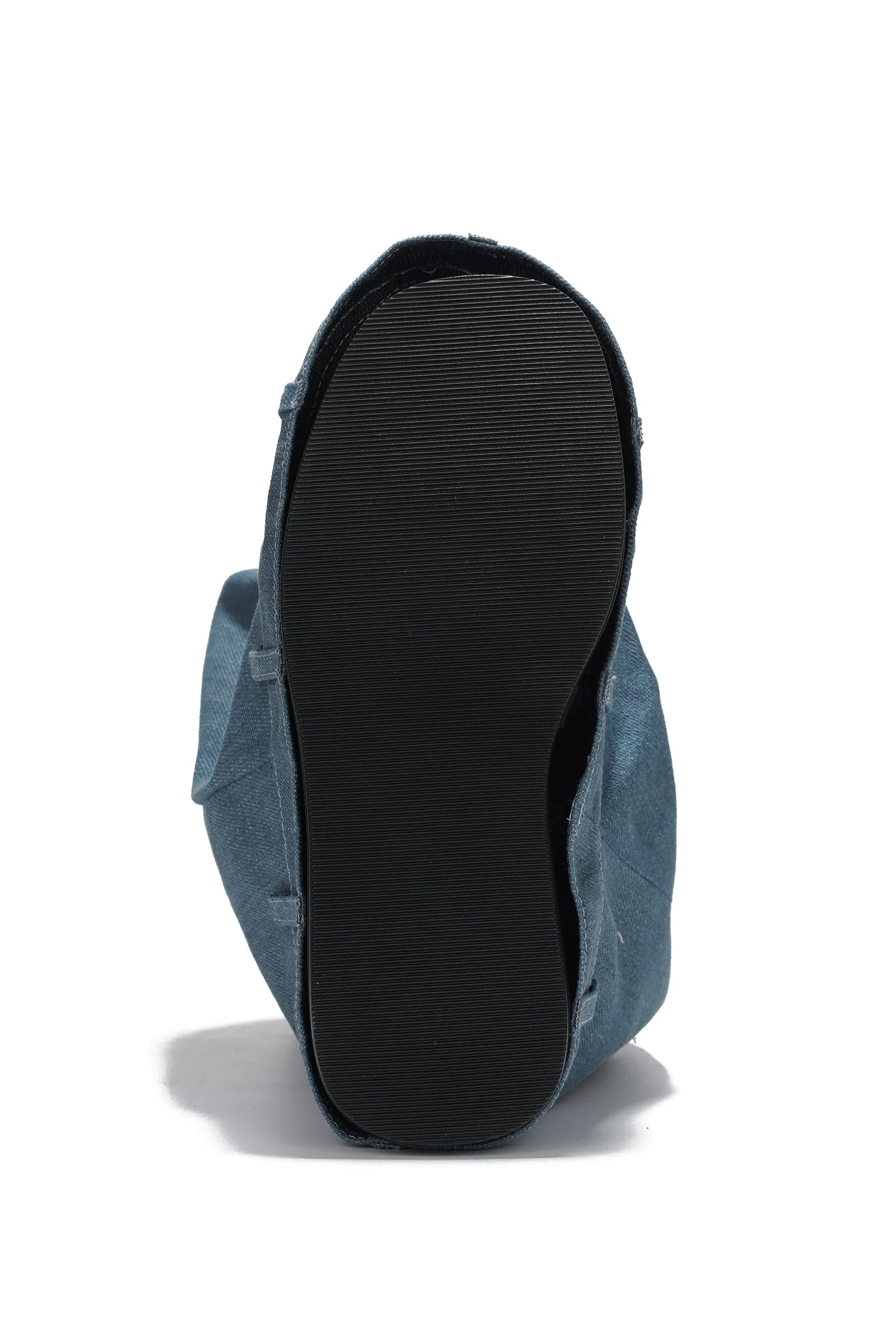 Pueblo Rhinestone Fold Over Denim Boots sold by Cape Robbin product image thumbnail 3