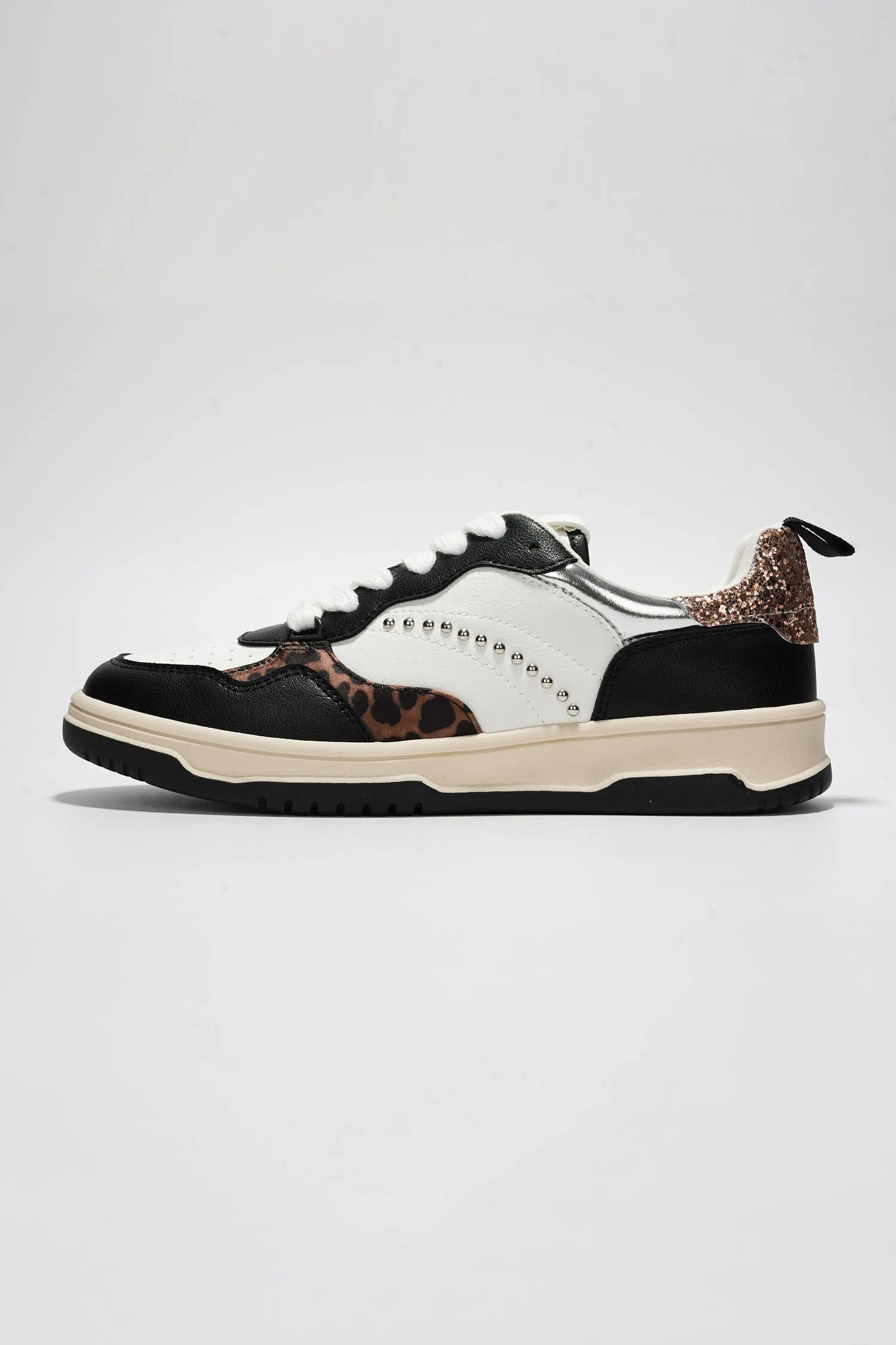 Anastasia Print Casual Sneakers - Leopard sold by Cape Robbin product image thumbnail 3