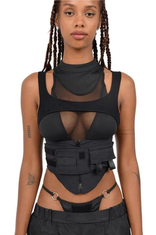 MAURISE - BLACK sold by Cape Robbin