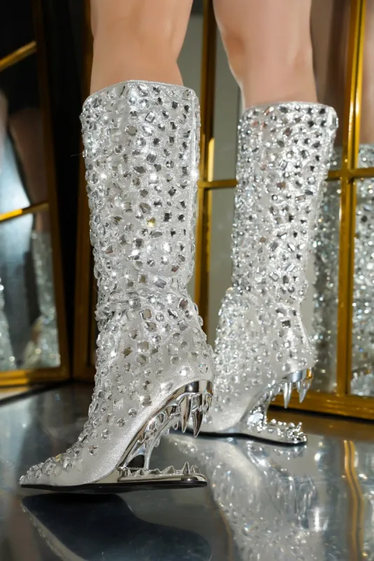 BRANDICE - SILVER sold by Cape Robbin