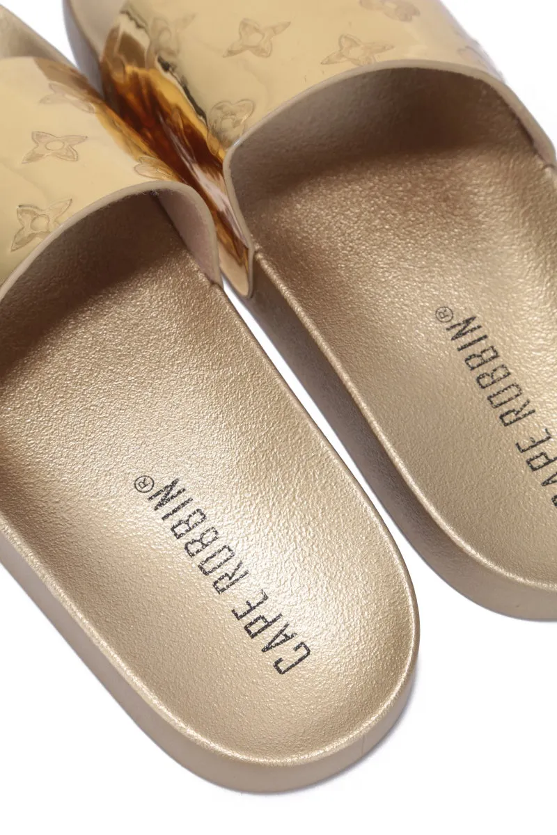 JENNA - GOLD sold by Cape Robbin product image thumbnail 3