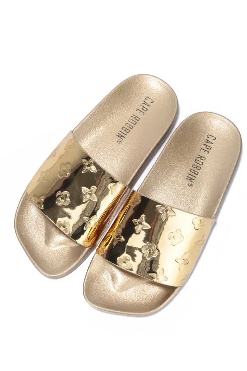 JENNA - GOLD sold by Cape Robbin product image thumbnail 4