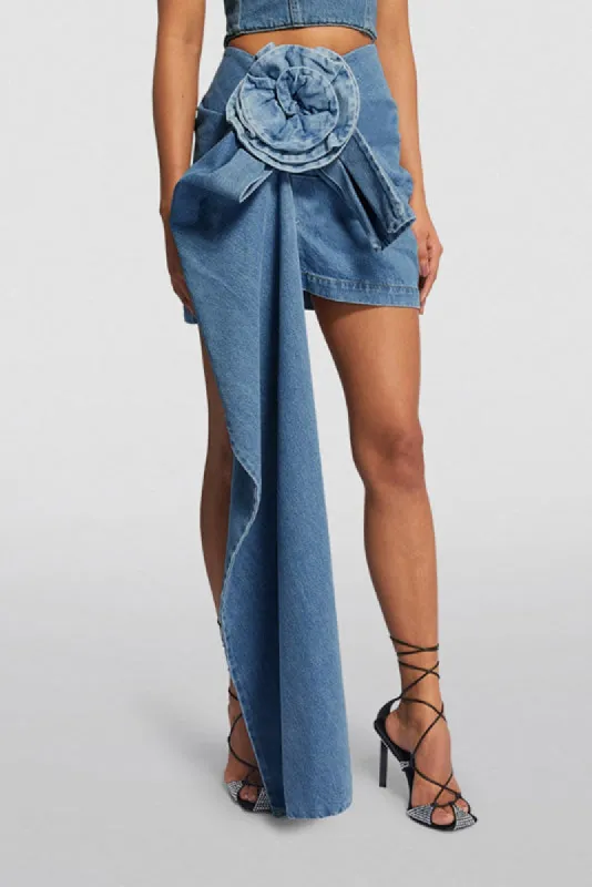 DENIM FLOWER - DENIM sold by Cape Robbin