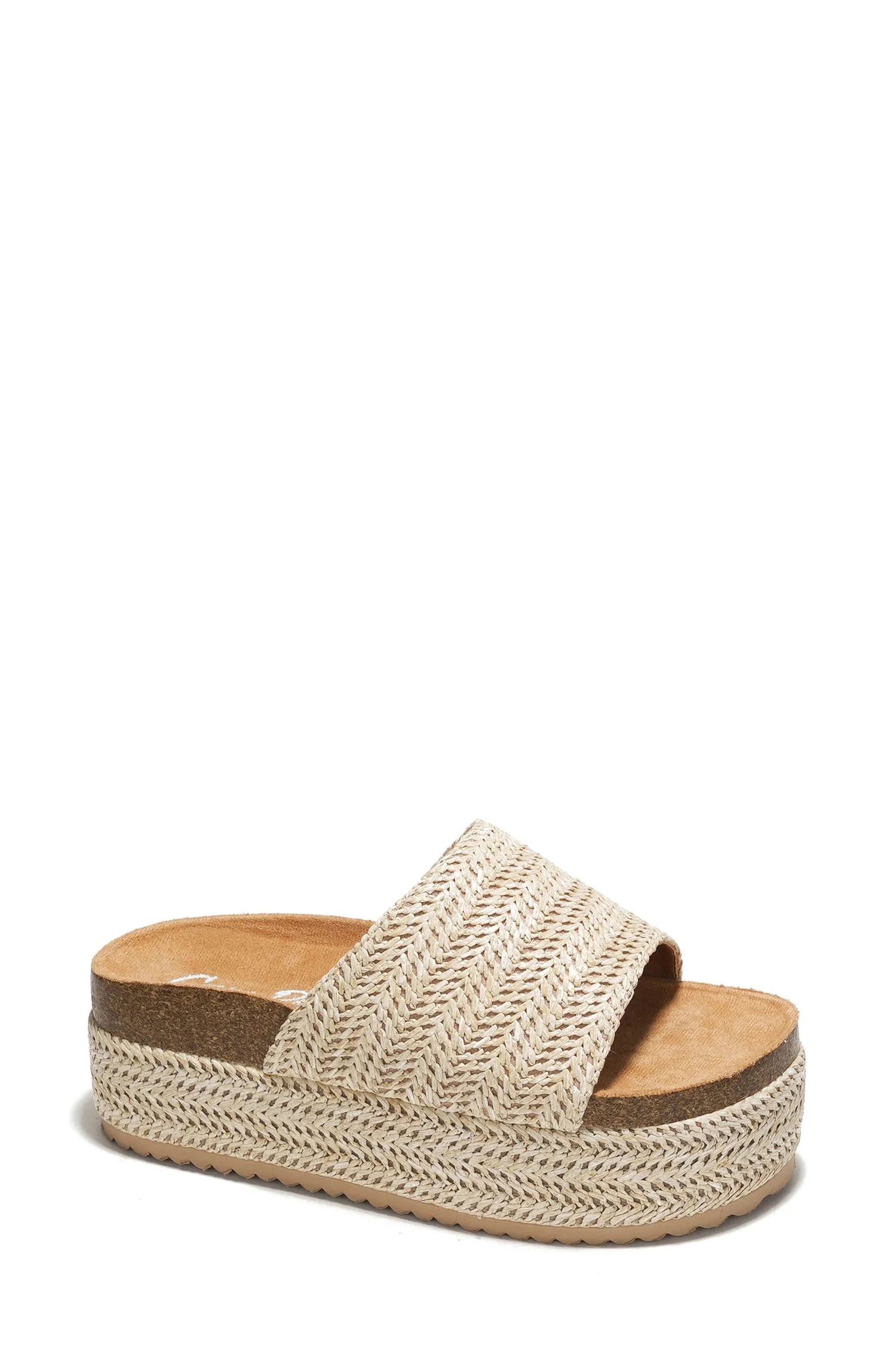 Hacha Garden Party Flatform Sandals - Raffia sold by Cape Robbin product image thumbnail 2