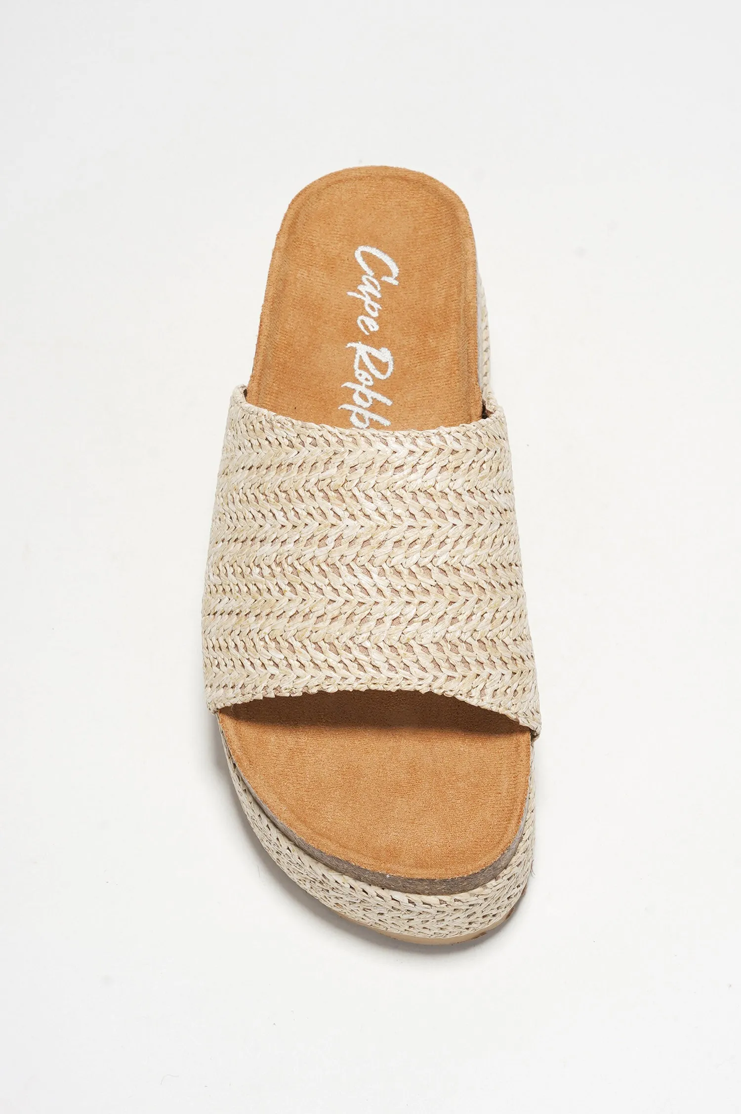 Hacha Garden Party Flatform Sandals - Raffia sold by Cape Robbin product image thumbnail 5