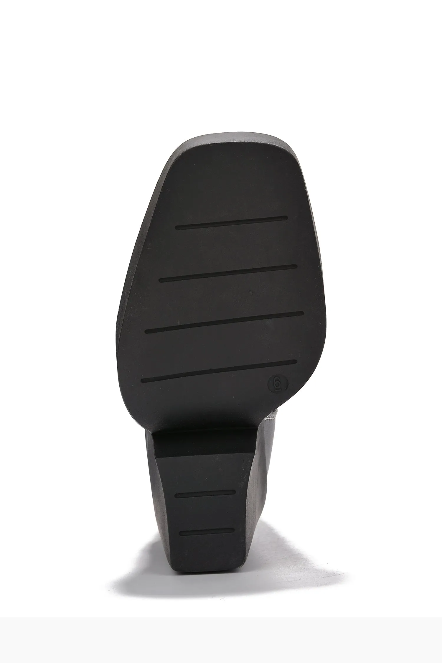 Vientiane Western Platform Knee-High Boot - Black sold by Cape Robbin product image thumbnail 3