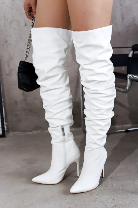 LEEXA - WHITE sold by Cape Robbin